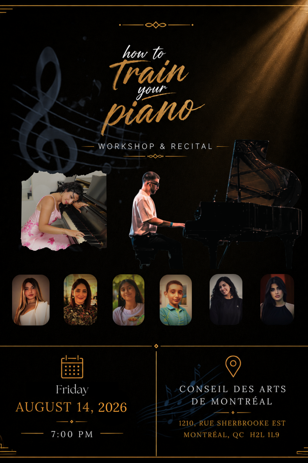 How to train your piano