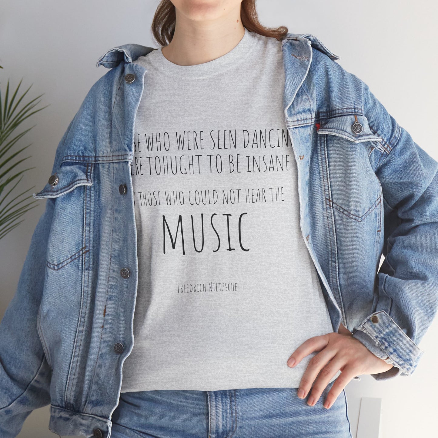 Those who were seen dancing - Unisex Heavy Cotton Tee