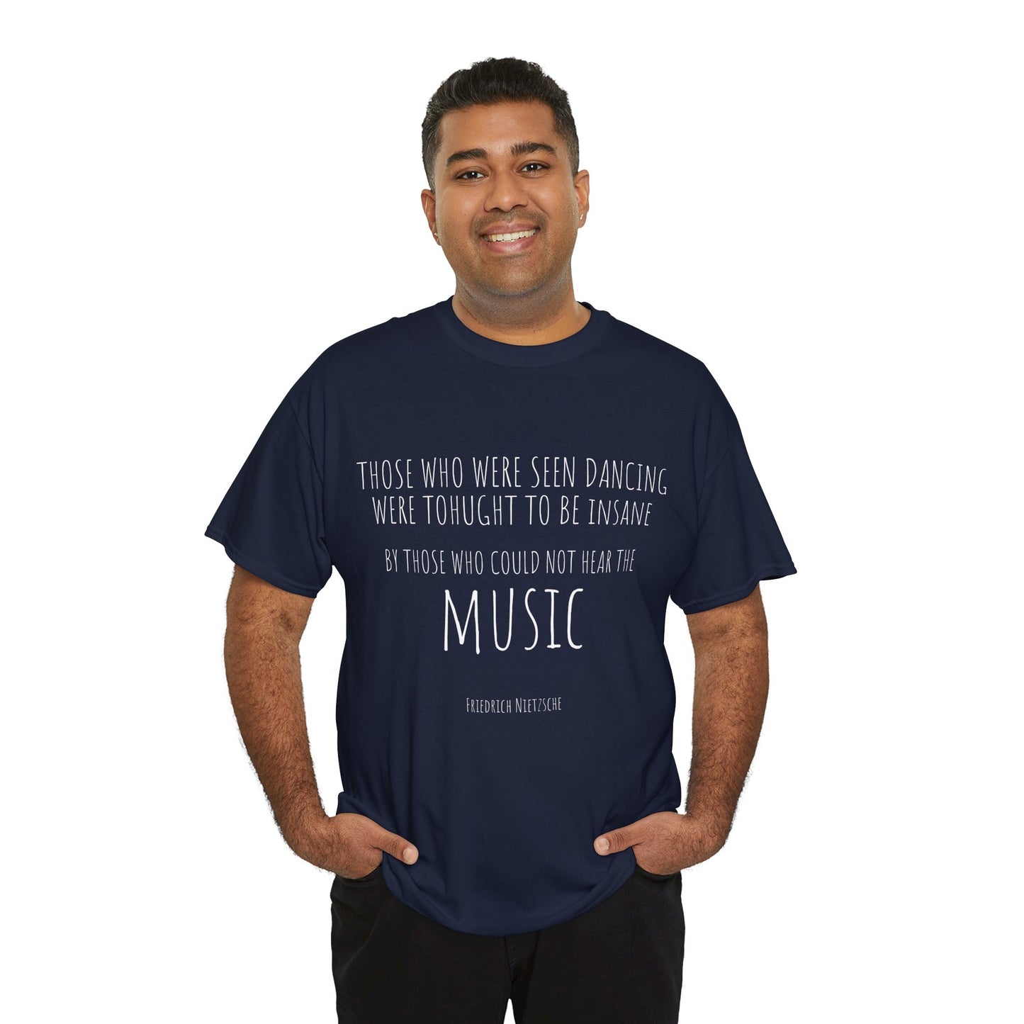 Those who were seen dancing - Unisex Heavy Cotton Tee