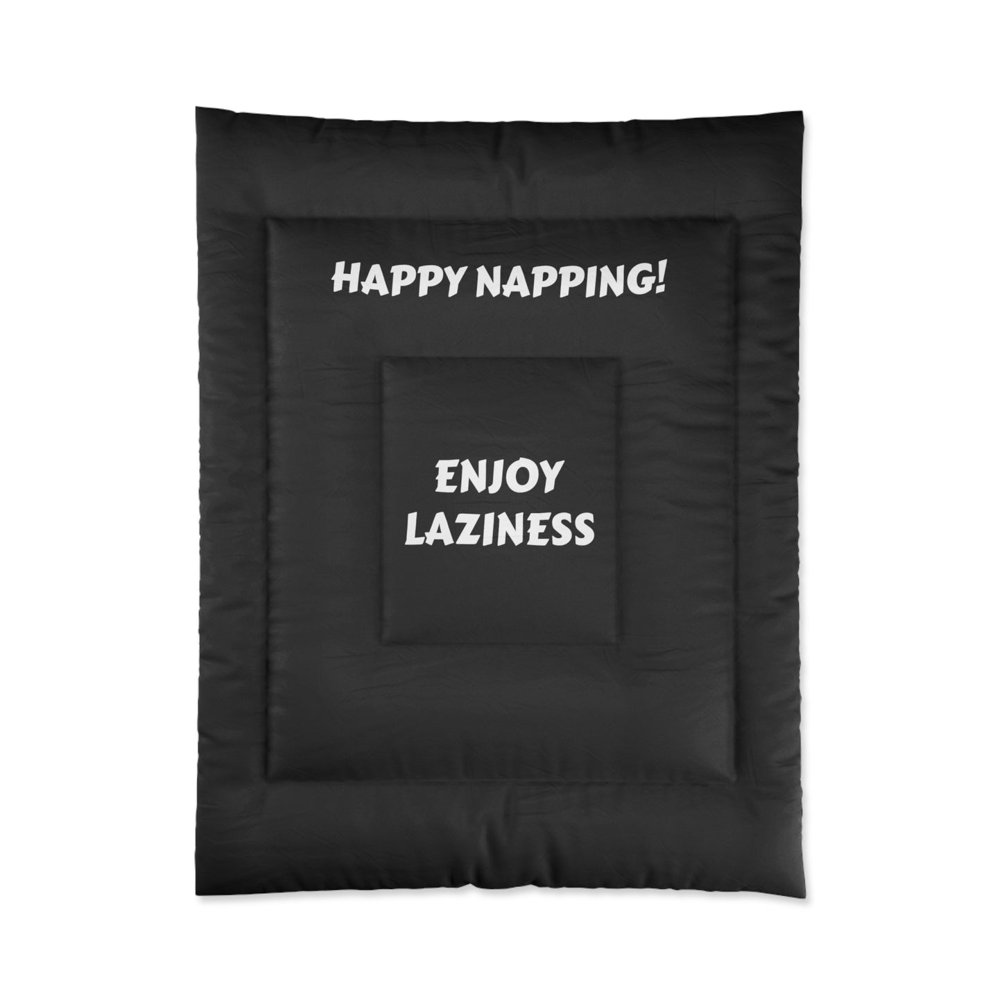 Happy napping ! - Black Comforteretzo