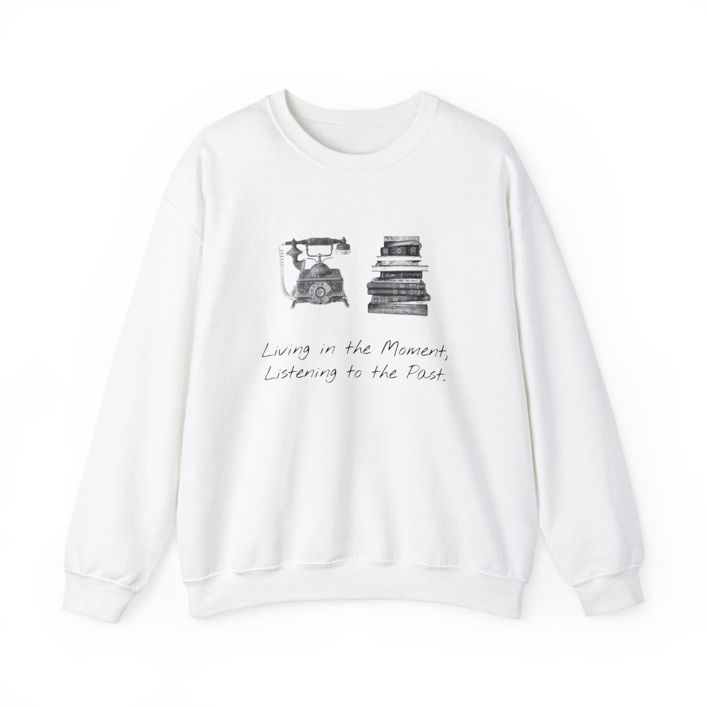 Vintage Vibes Sweatshirt - Listening to the Past