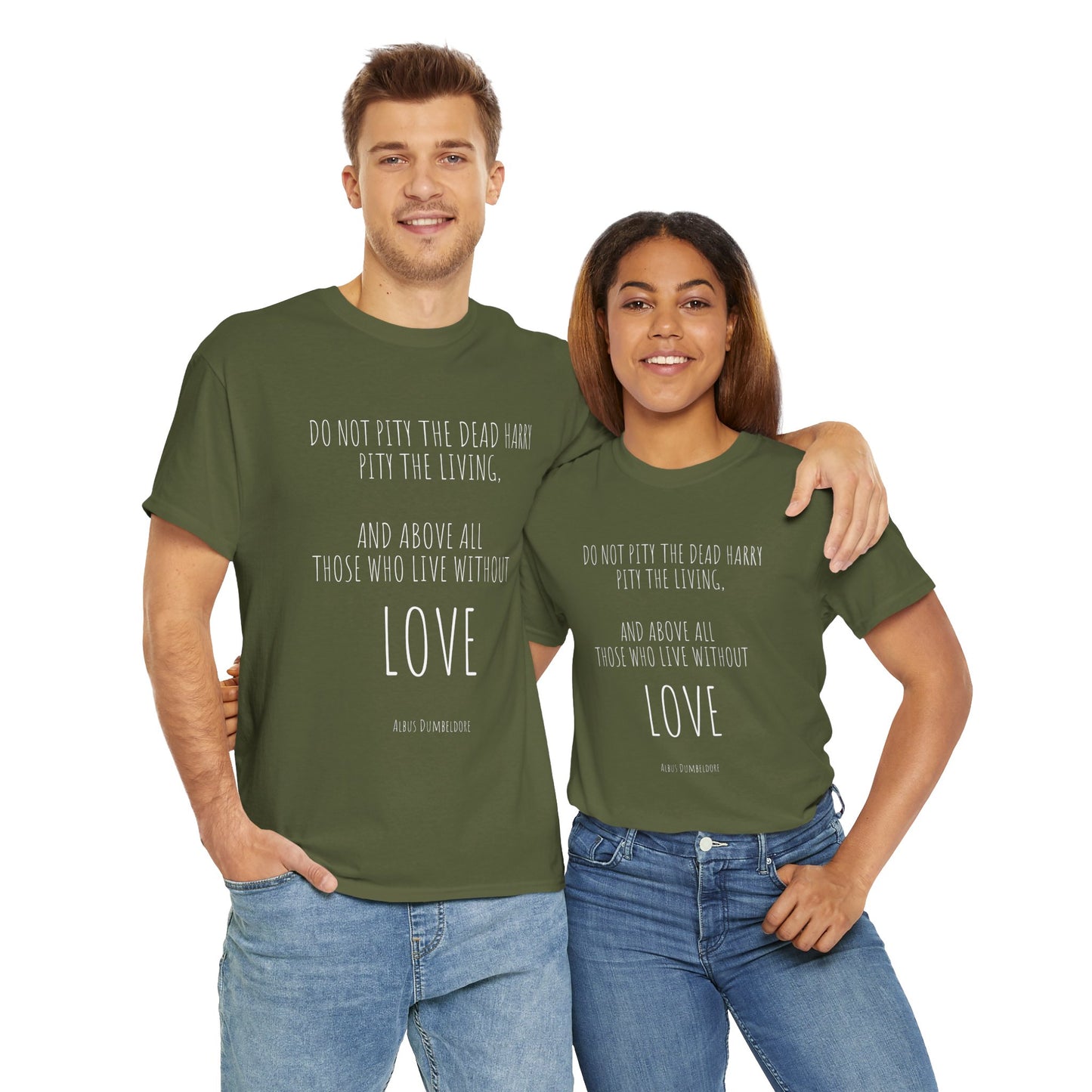 Harry Potter quote- Unisex Heavy Cotton Tee