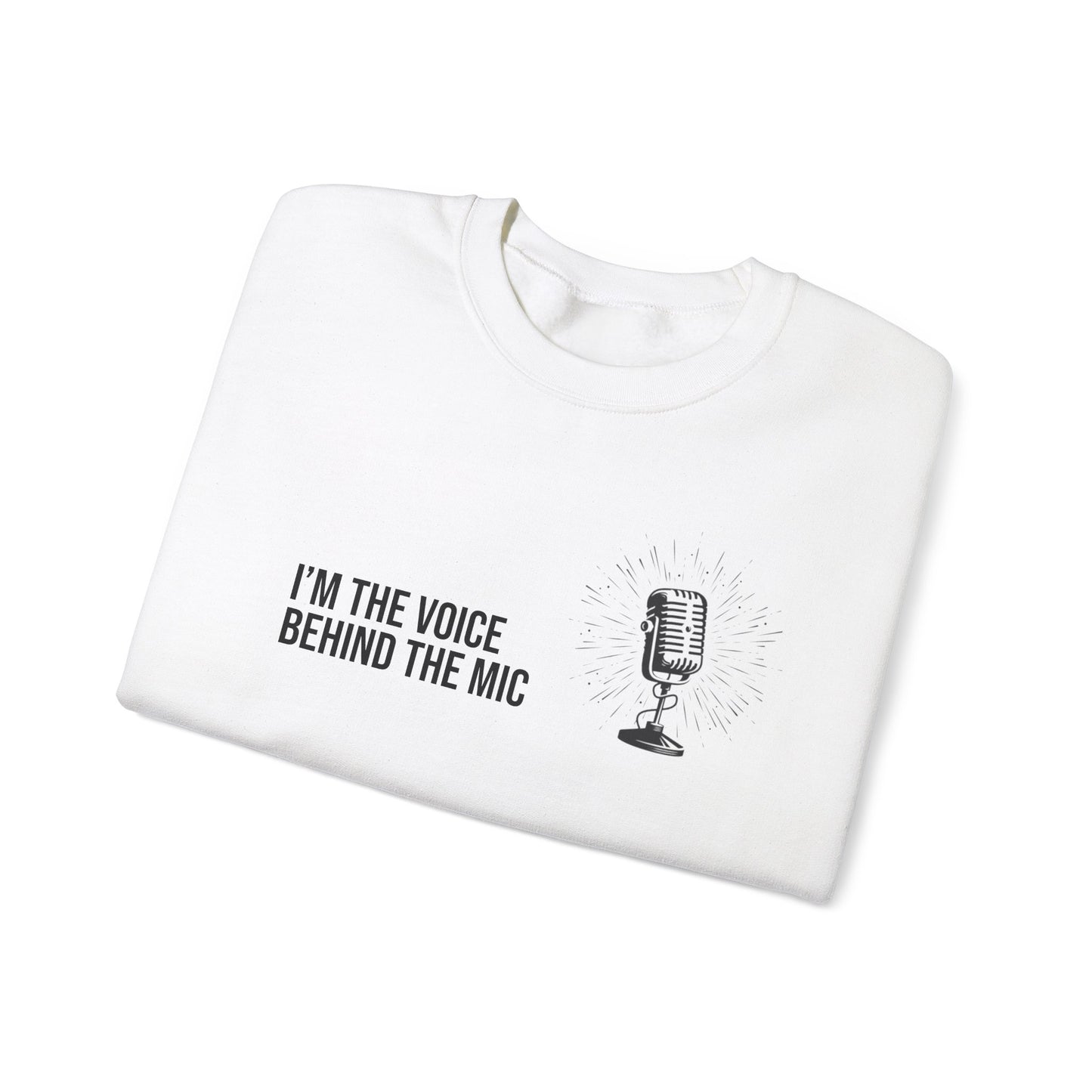 Retro Microphone Sweatshirt