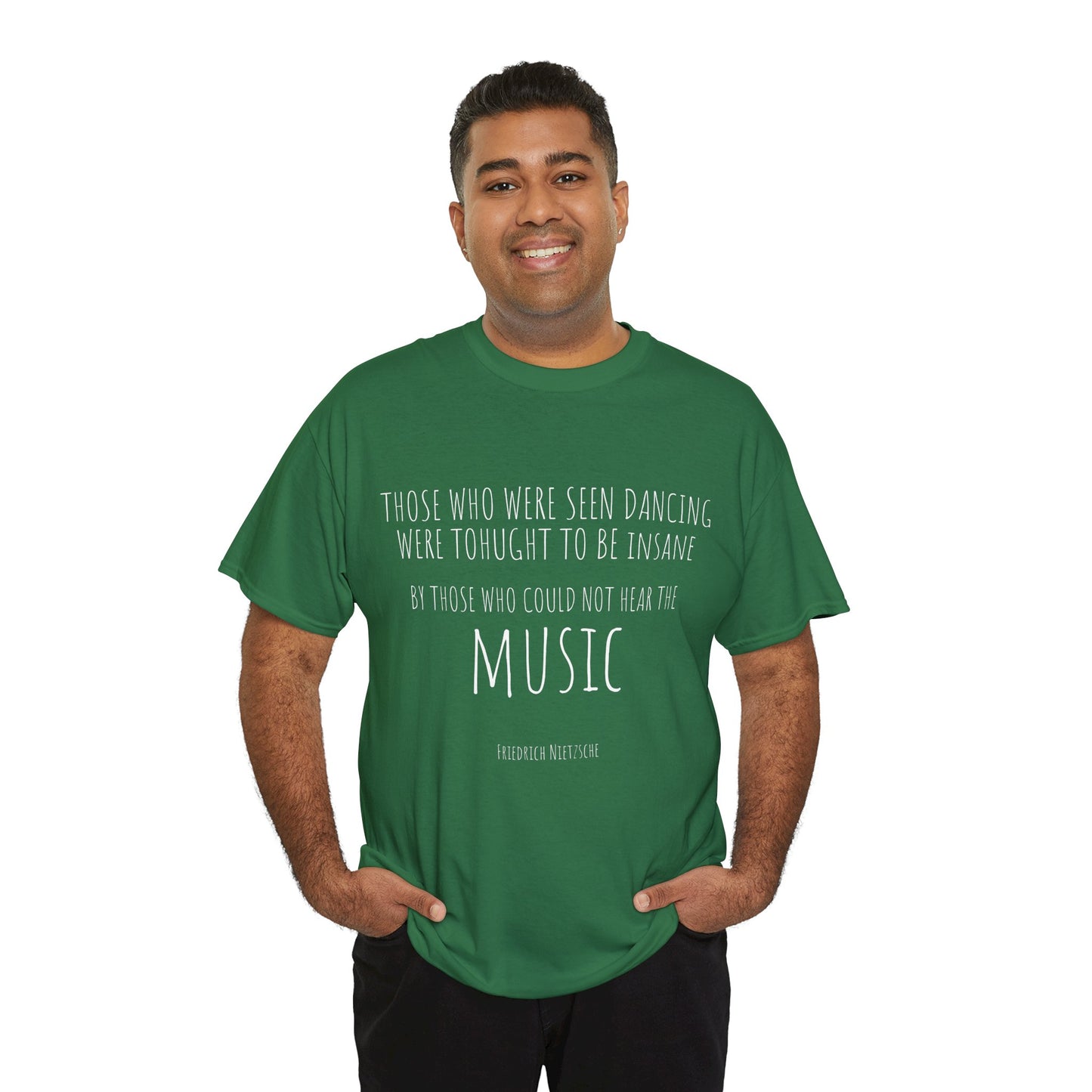 Those who were seen dancing - Unisex Heavy Cotton Tee