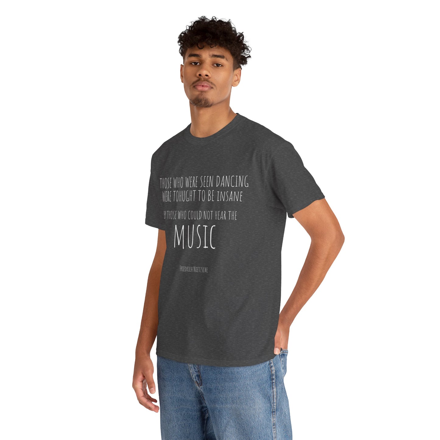 Those who were seen dancing - Unisex Heavy Cotton Tee