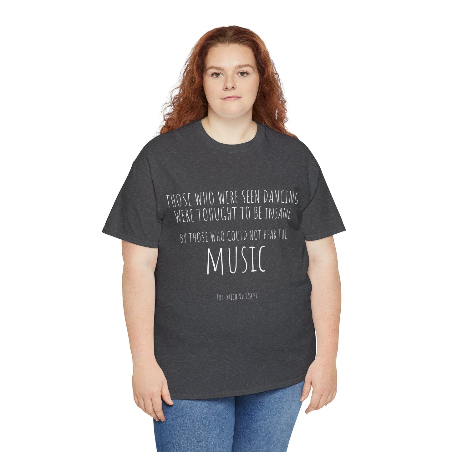 Those who were seen dancing - Unisex Heavy Cotton Tee