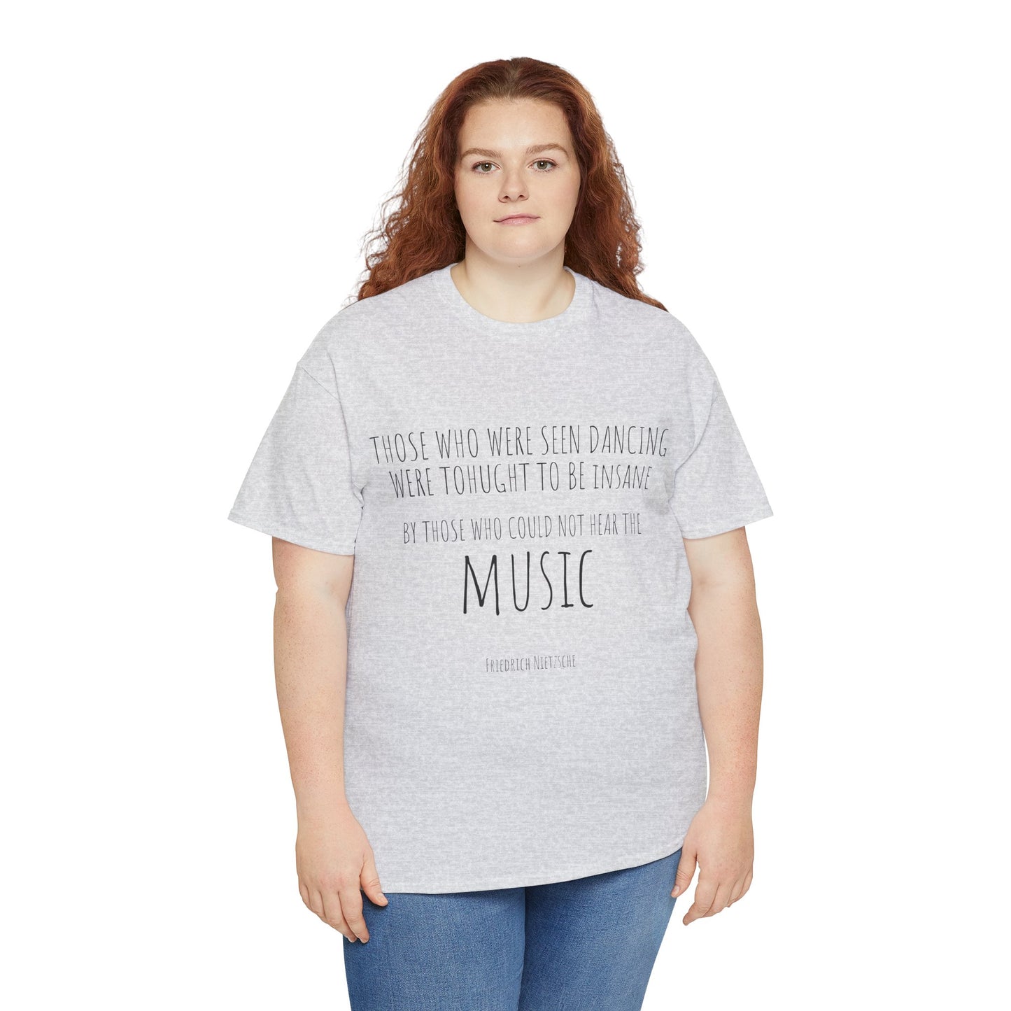 Those who were seen dancing - Unisex Heavy Cotton Tee