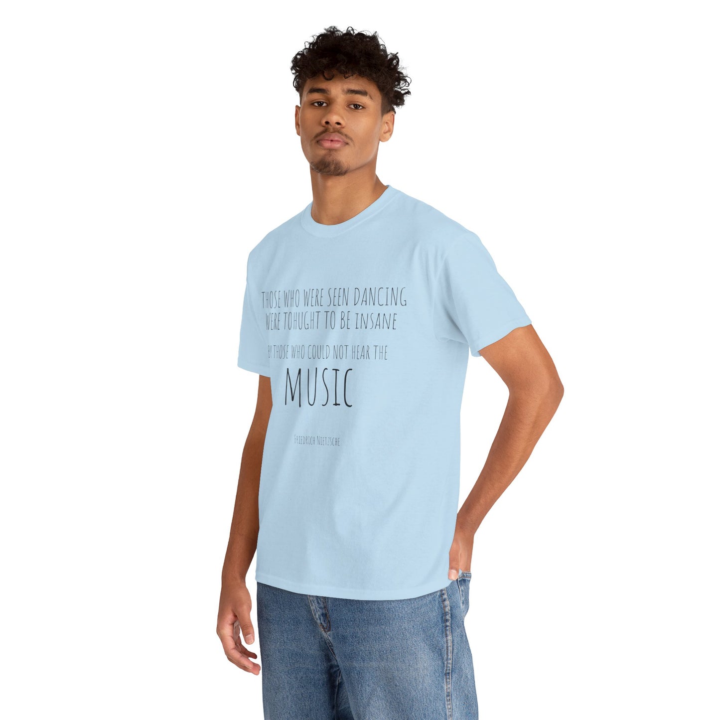 Those who were seen dancing - Unisex Heavy Cotton Tee