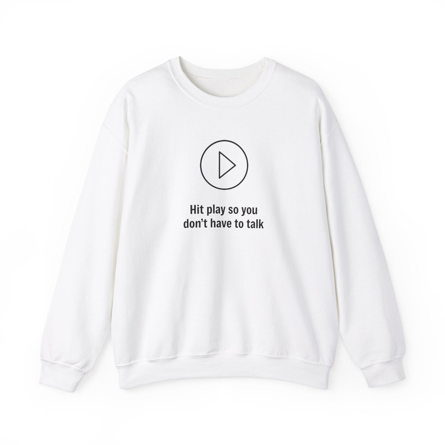 Hit Play - Unisex Heavy Blend™ Crewneck Sweatshirt