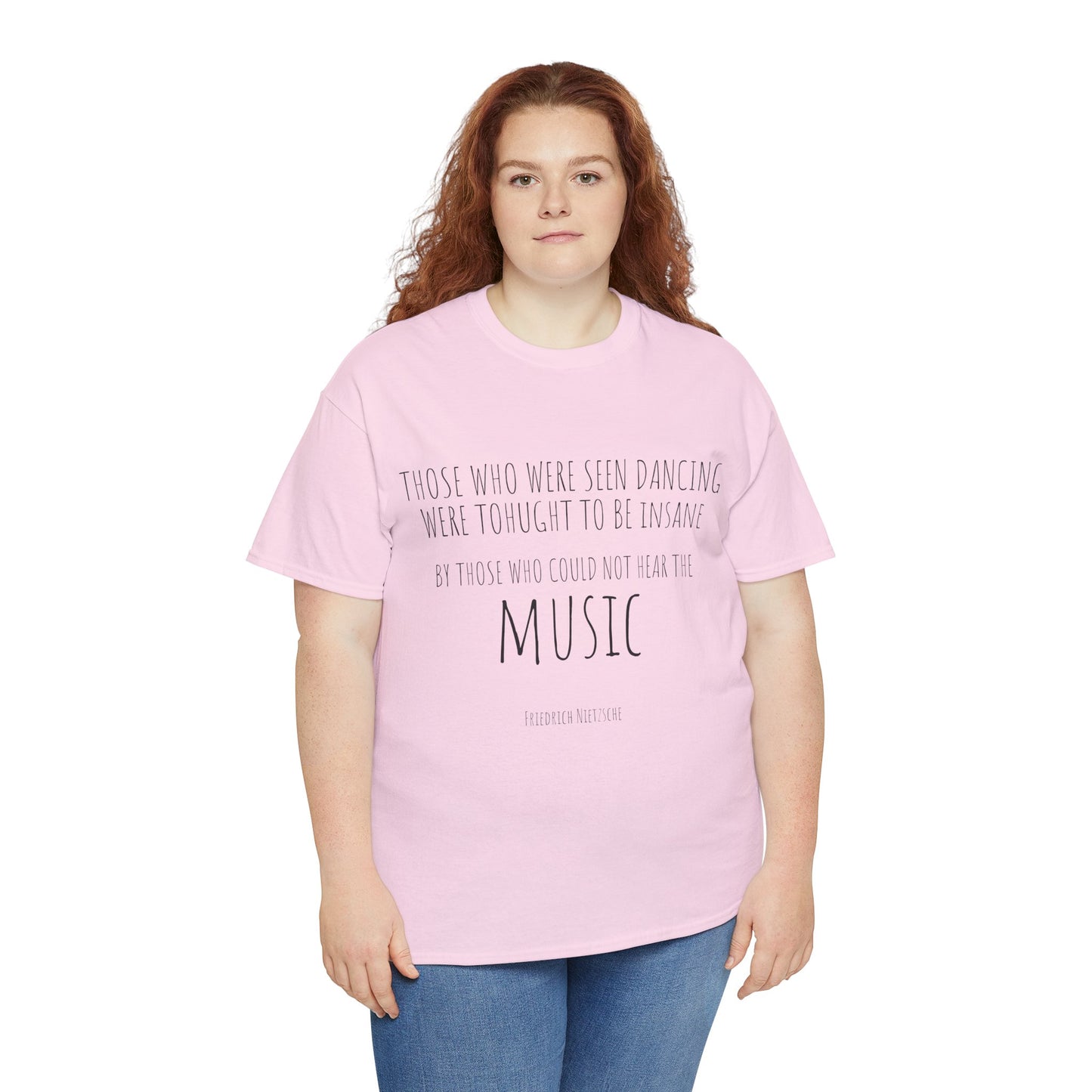 Those who were seen dancing - Unisex Heavy Cotton Tee