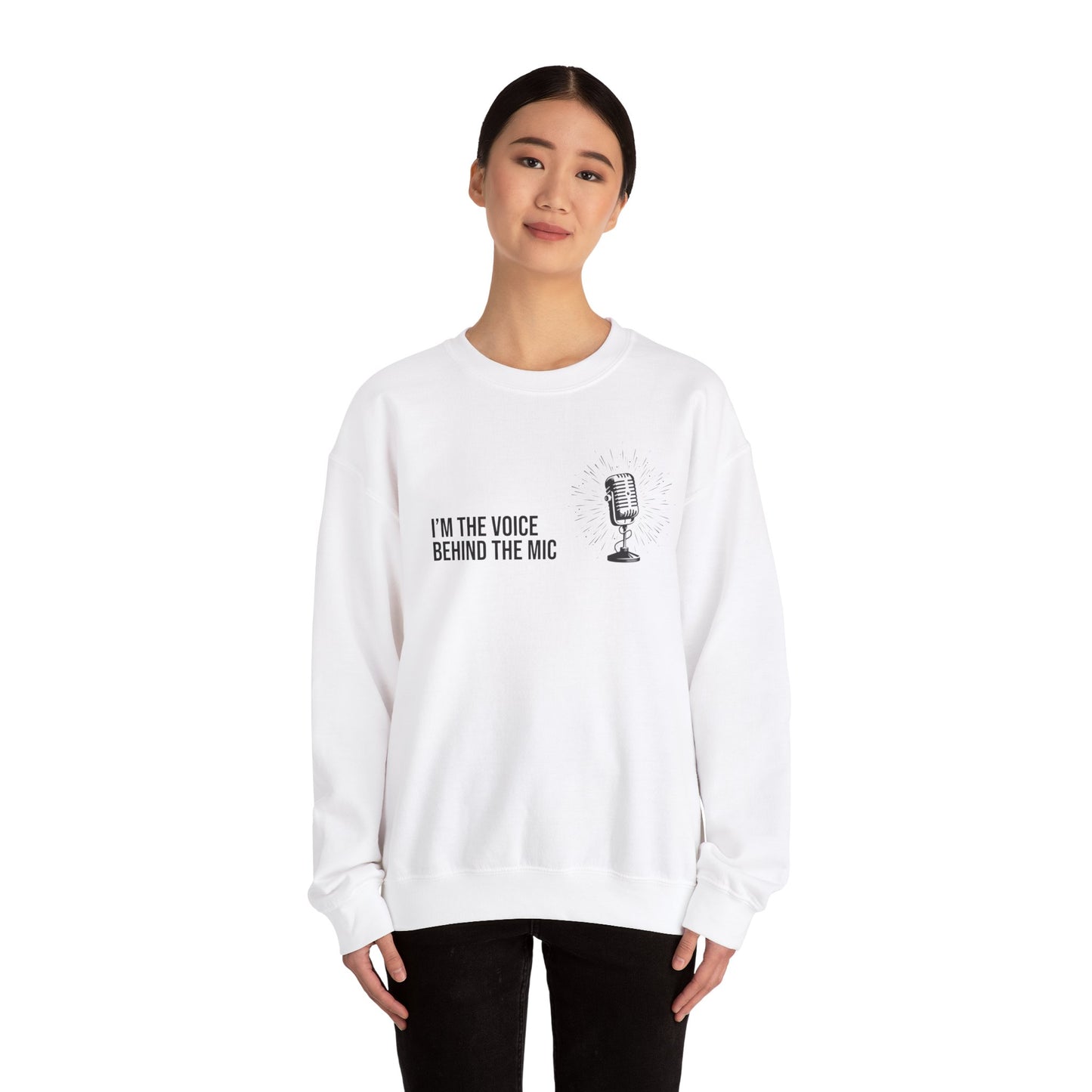 Retro Microphone Sweatshirt