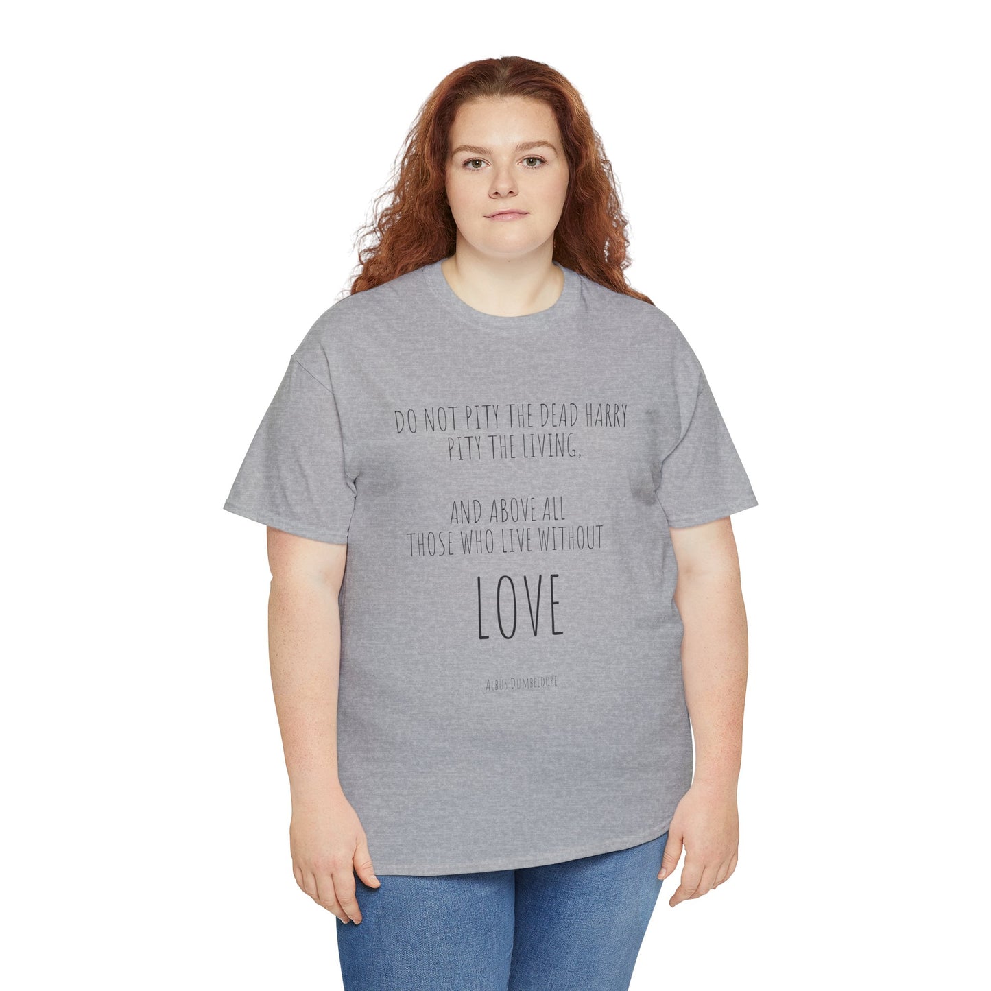 Harry Potter quote- Unisex Heavy Cotton Tee