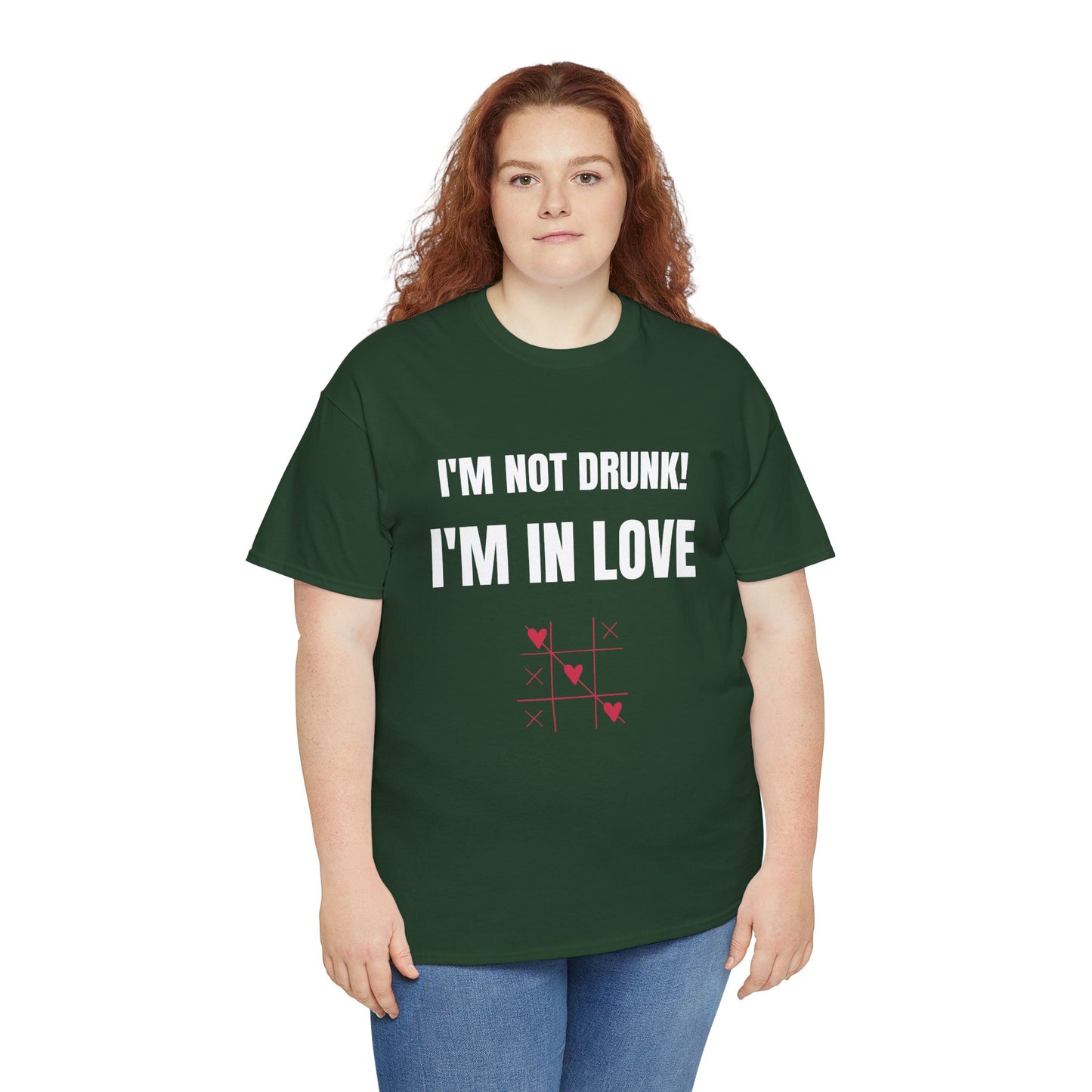 I'm not drunk, I'm in love! - Unisex Heavy Cotton Tee