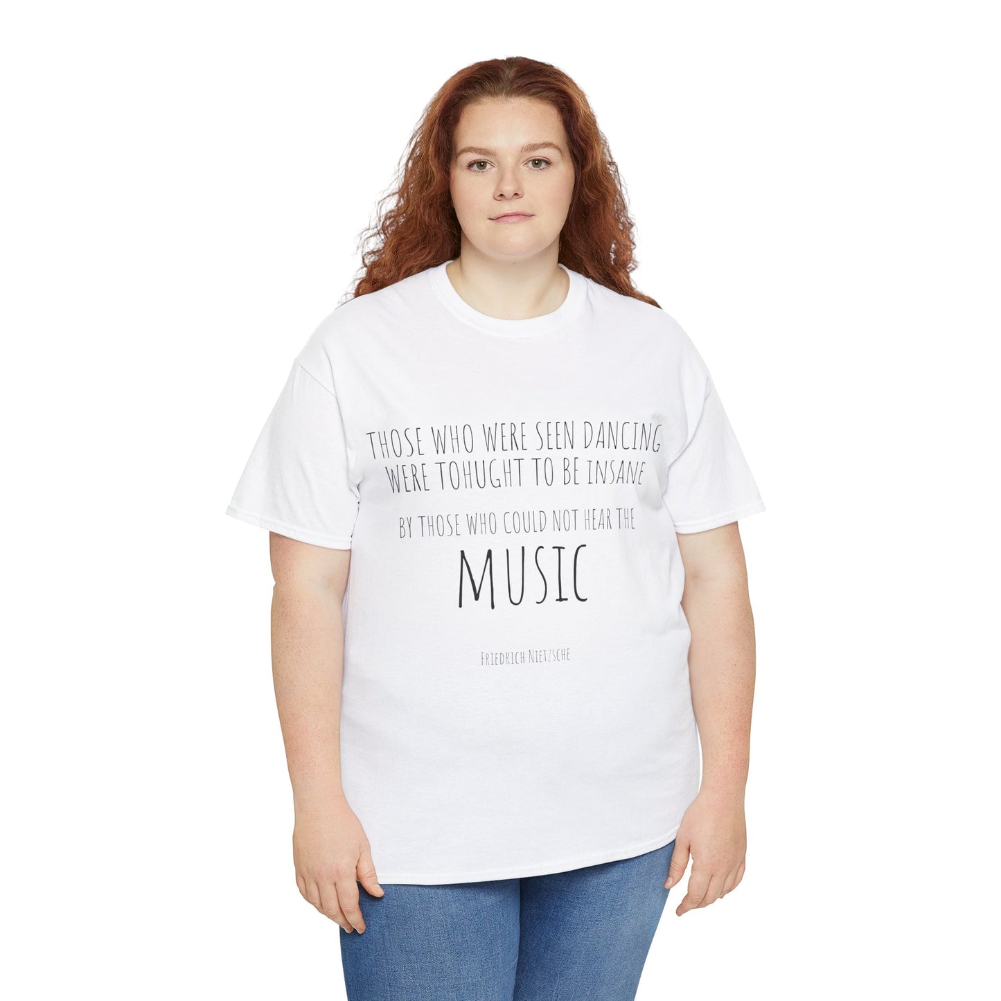 Those who were seen dancing - Unisex Heavy Cotton Tee