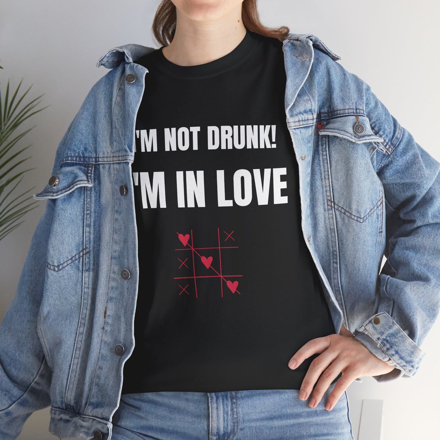 I'm not drunk, I'm in love! - Unisex Heavy Cotton Tee