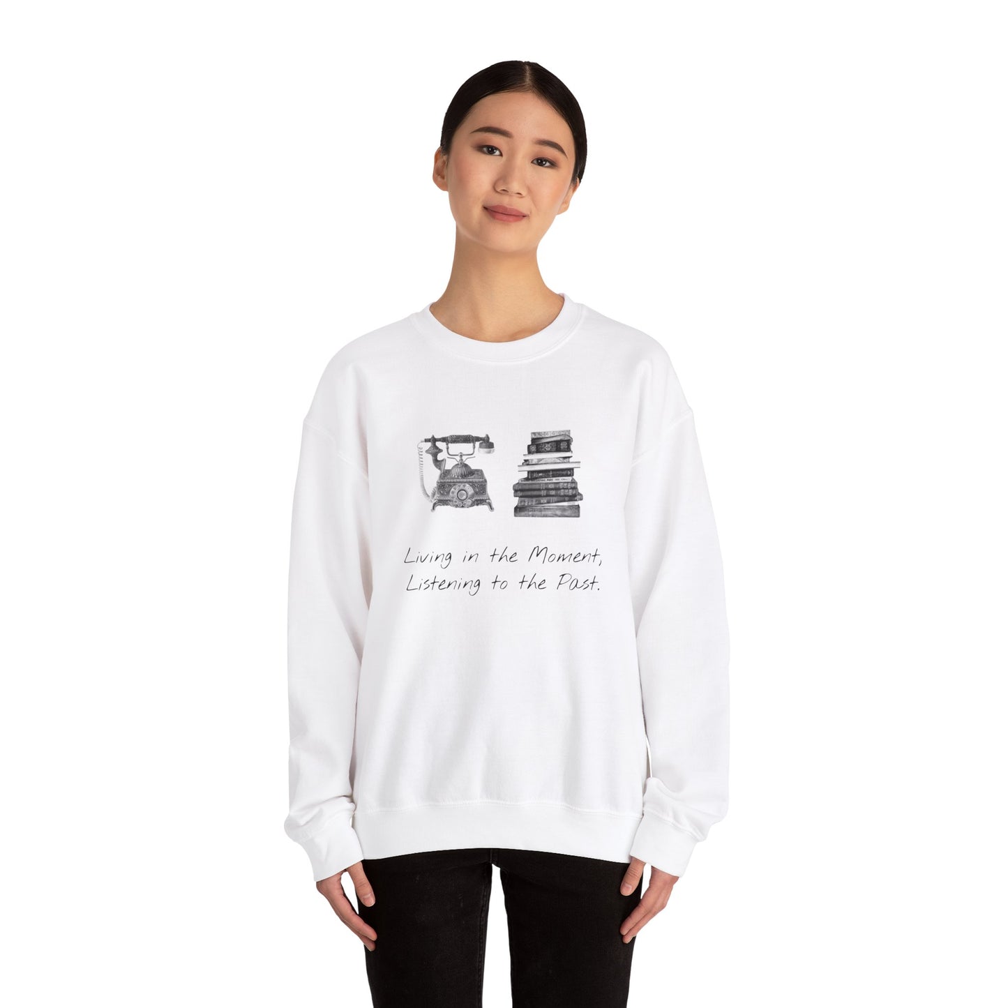 Vintage Vibes Sweatshirt - Listening to the Past