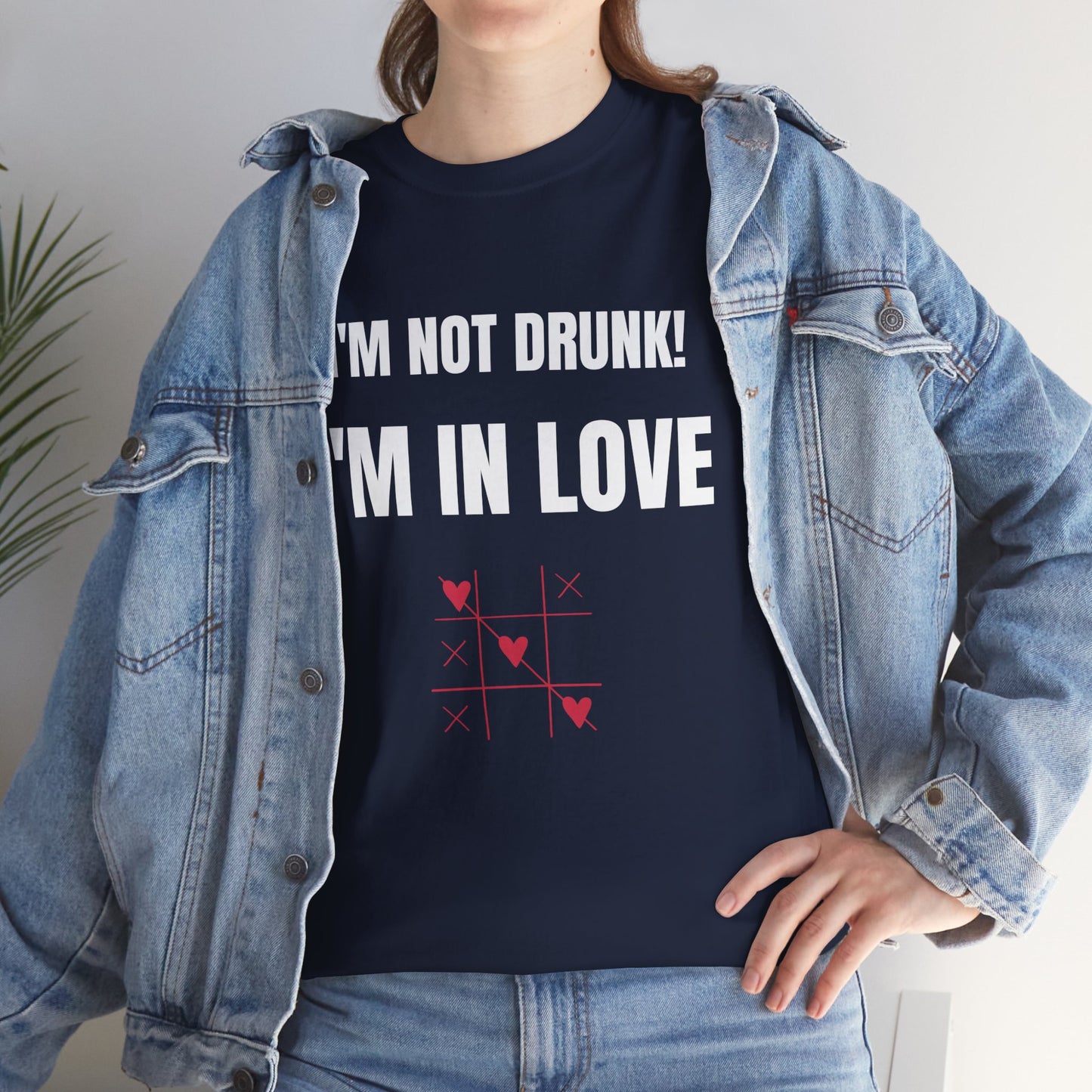 I'm not drunk, I'm in love! - Unisex Heavy Cotton Tee