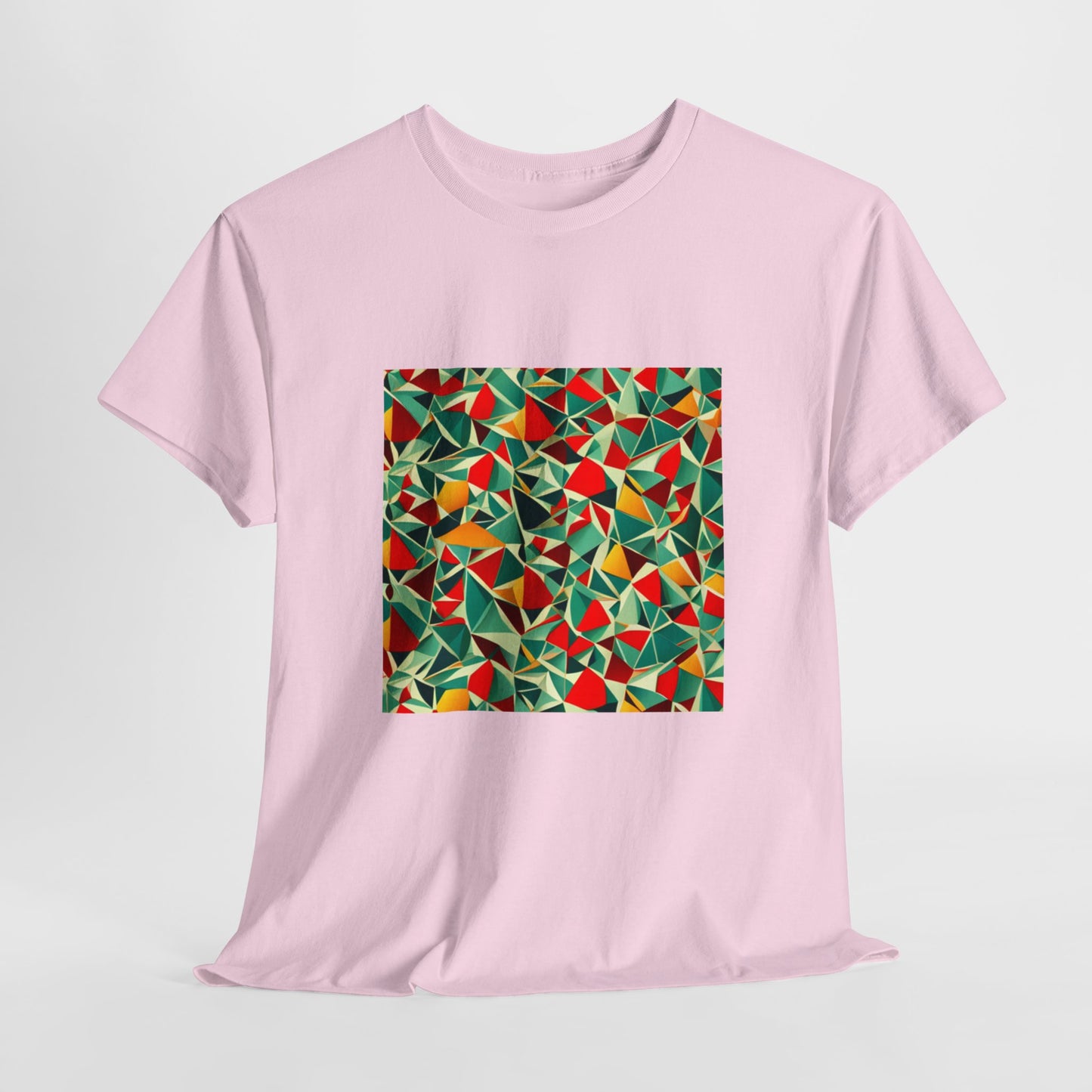 Colored mirror pattern - Unisex Heavy Cotton Tee