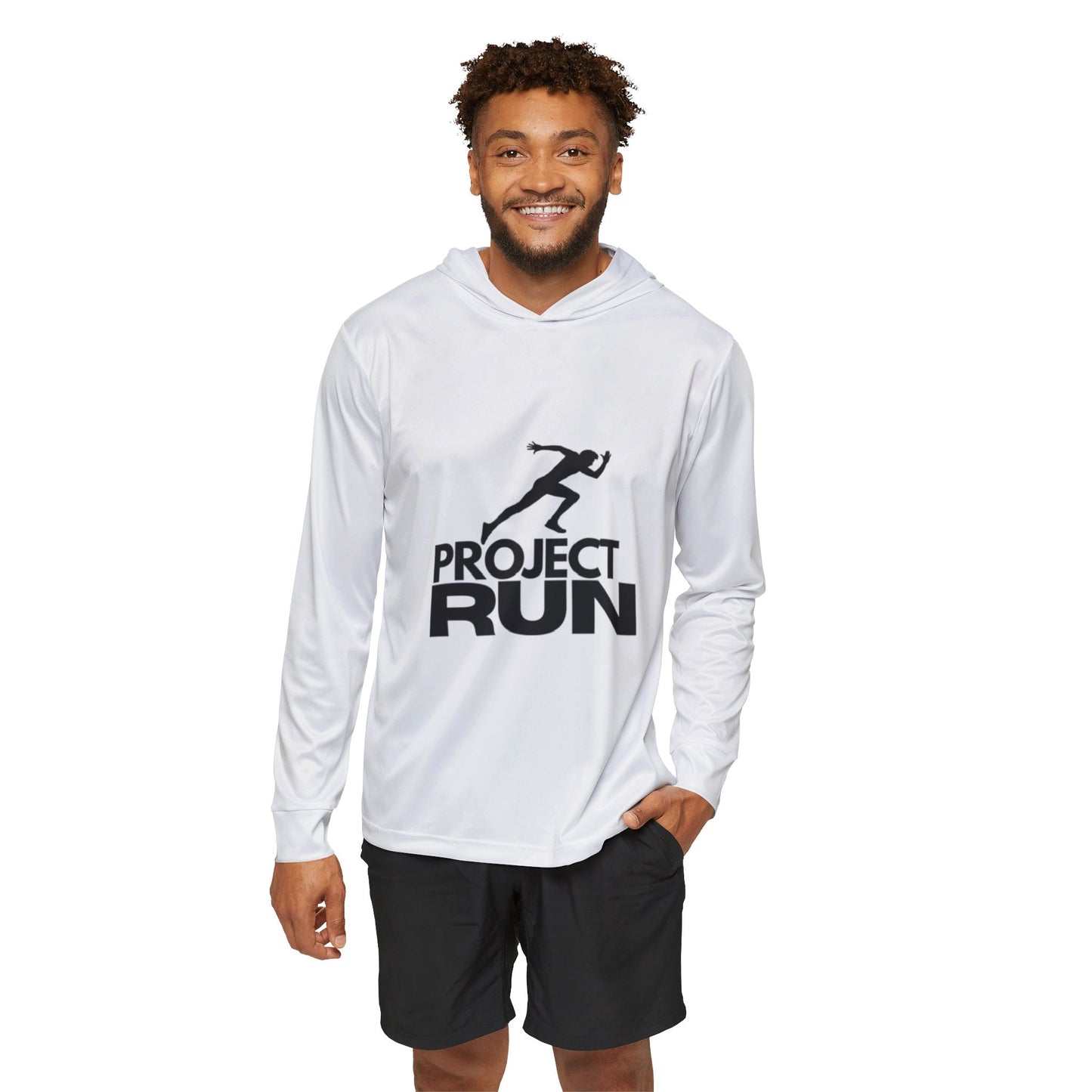 Project Run - Men's Sports Warmup Hoodie (AOP)