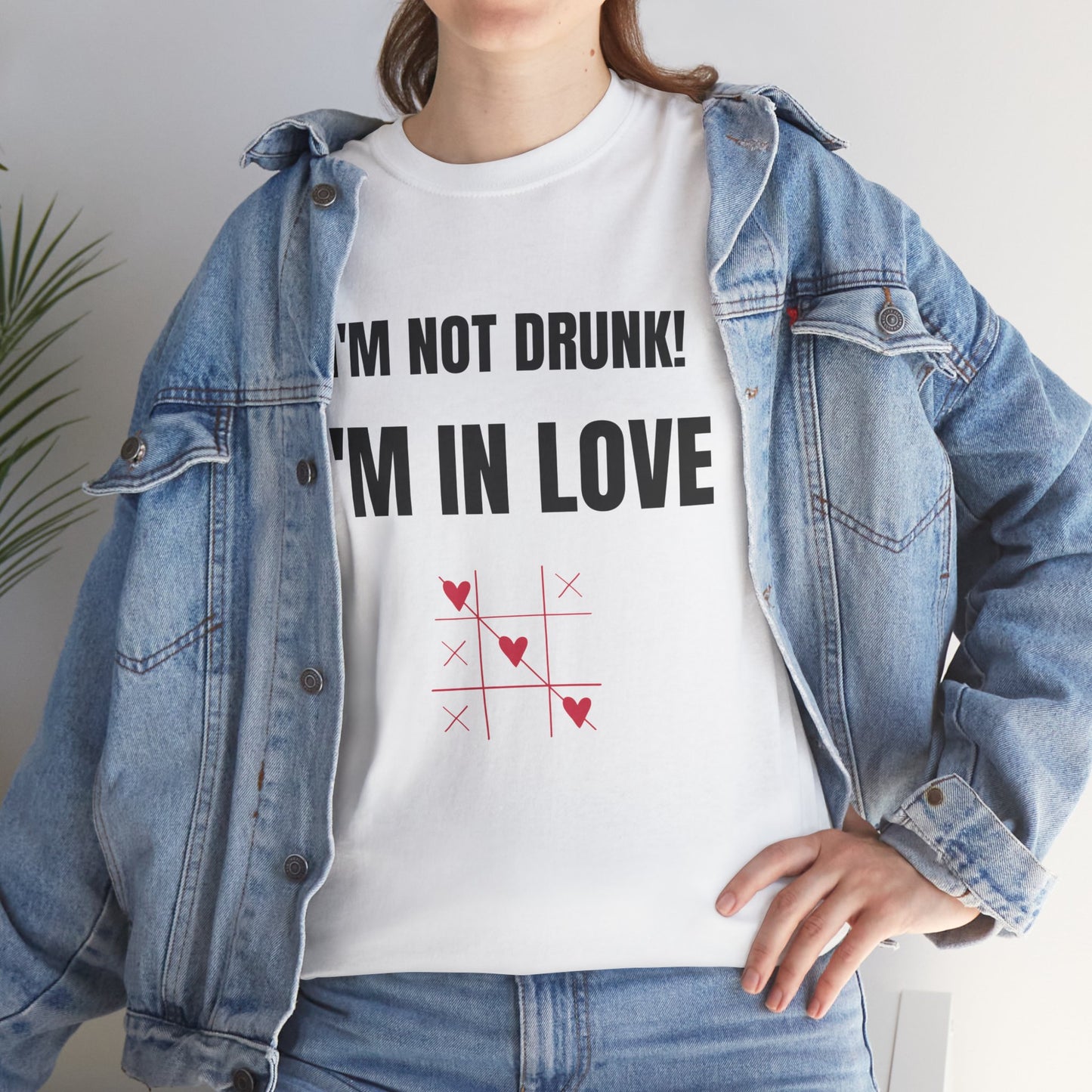 I'm not drunk, I'm in love! - Unisex Heavy Cotton Tee