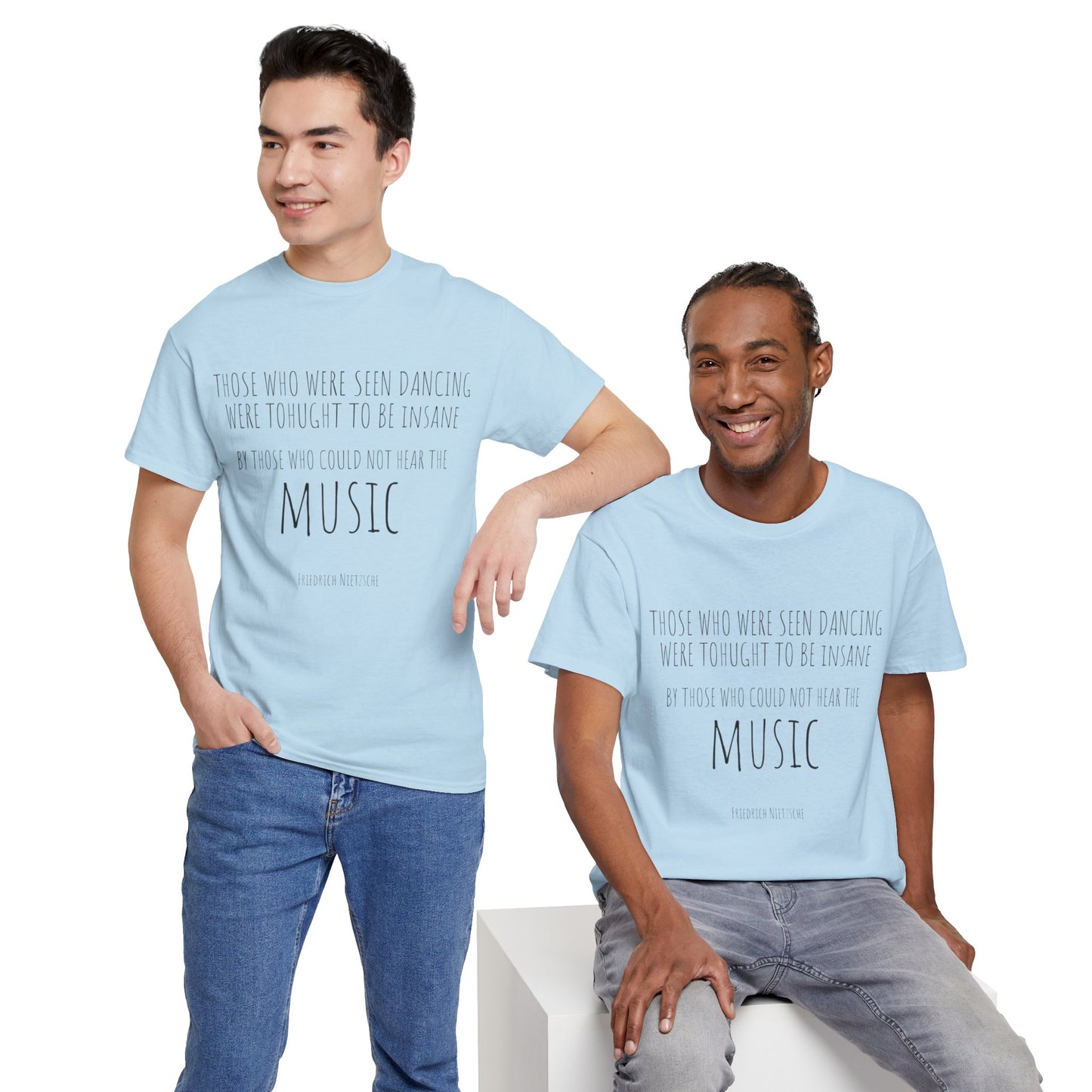 Those who were seen dancing - Unisex Heavy Cotton Tee