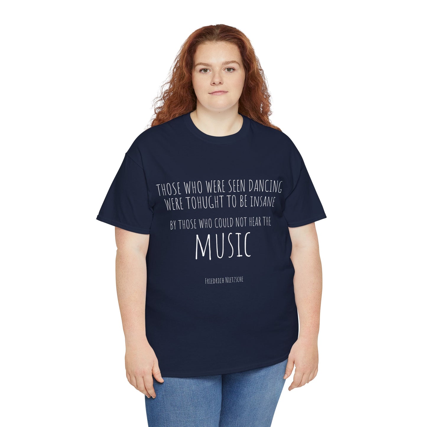 Those who were seen dancing - Unisex Heavy Cotton Tee