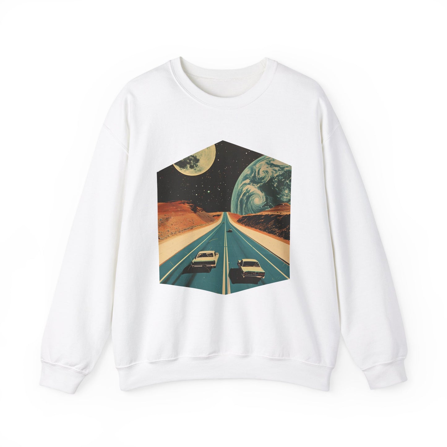 Vintage Space Highway Sweatshirt