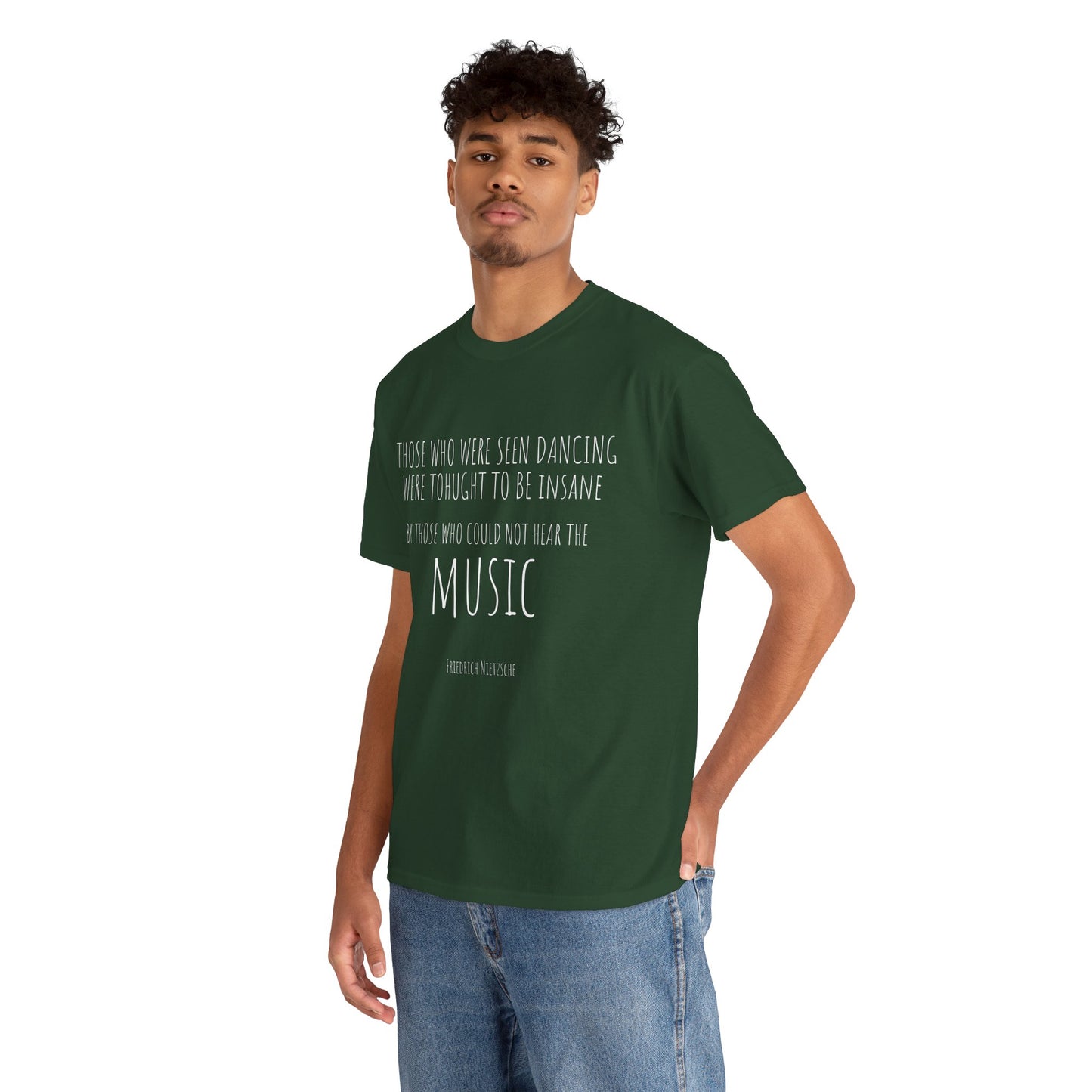 Those who were seen dancing - Unisex Heavy Cotton Tee