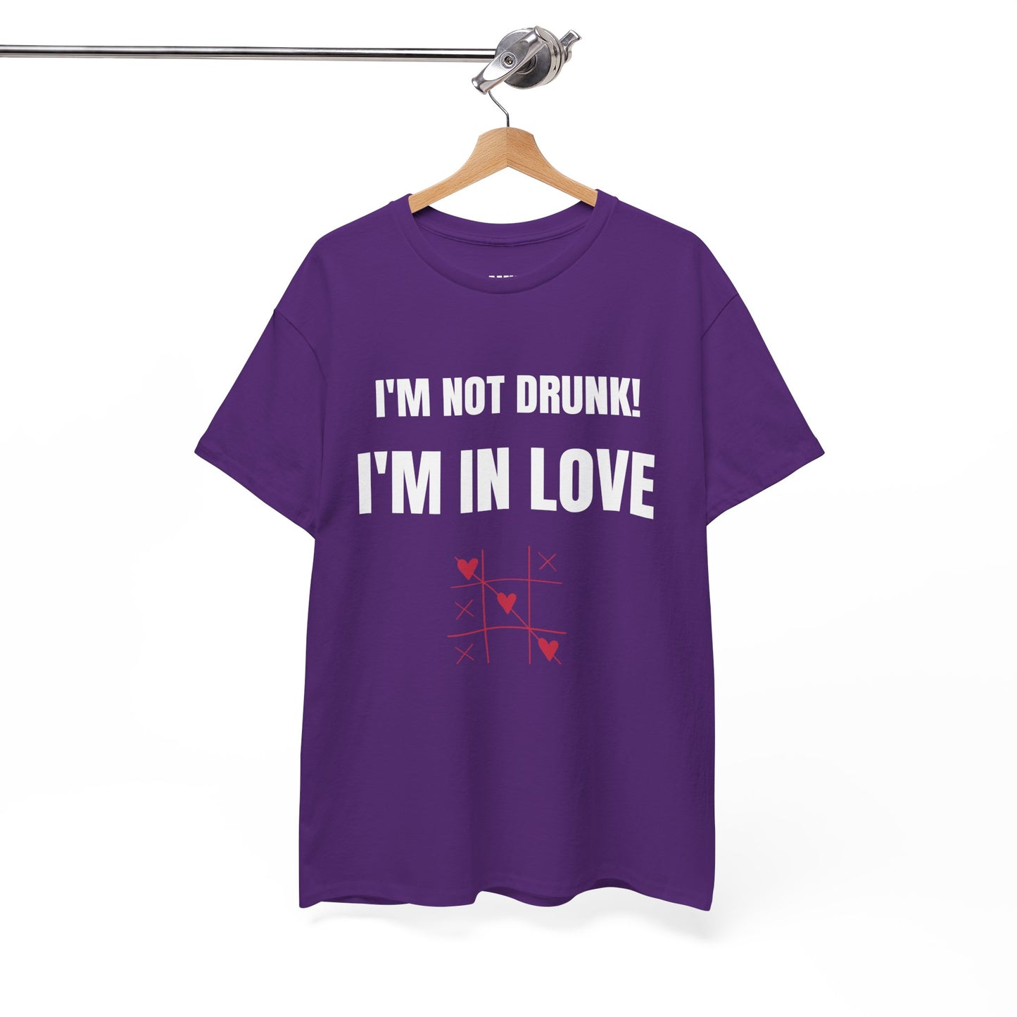 I'm not drunk, I'm in love! - Unisex Heavy Cotton Tee