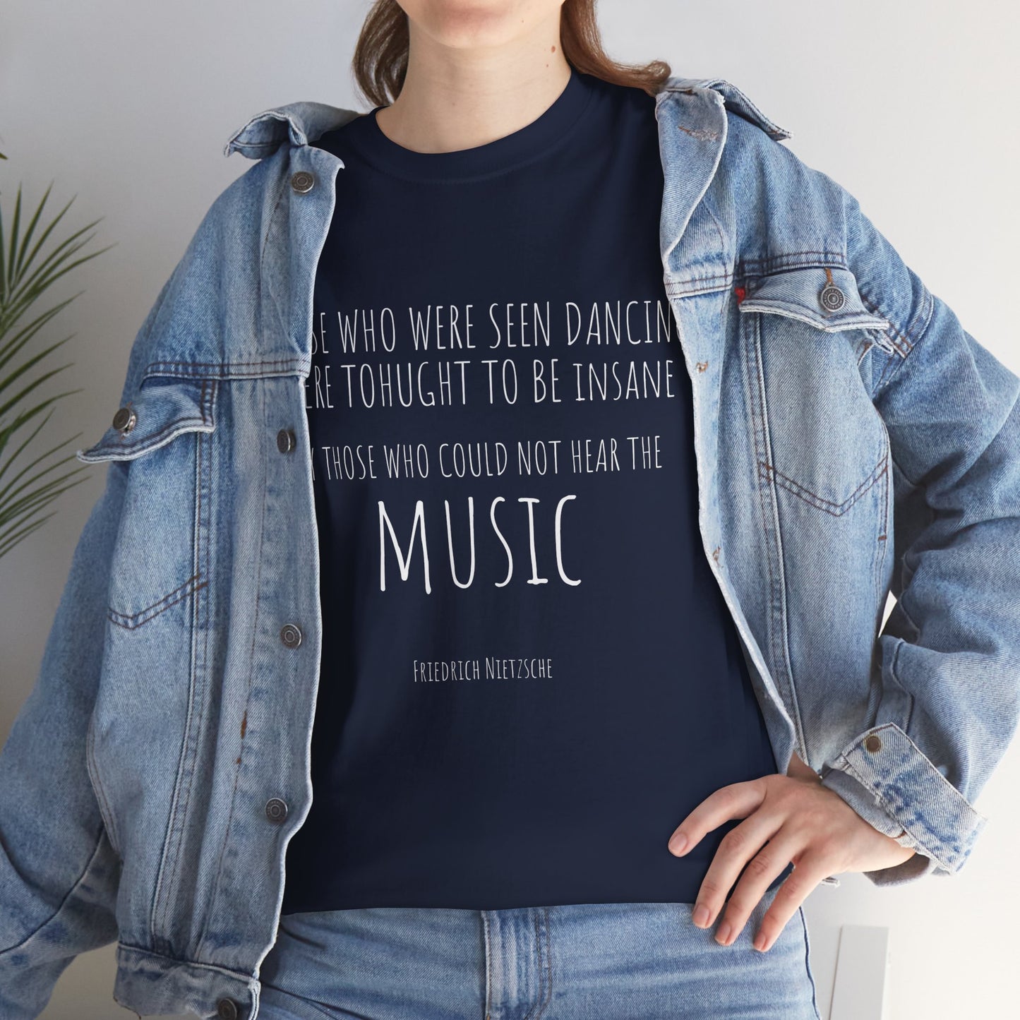 Those who were seen dancing - Unisex Heavy Cotton Tee