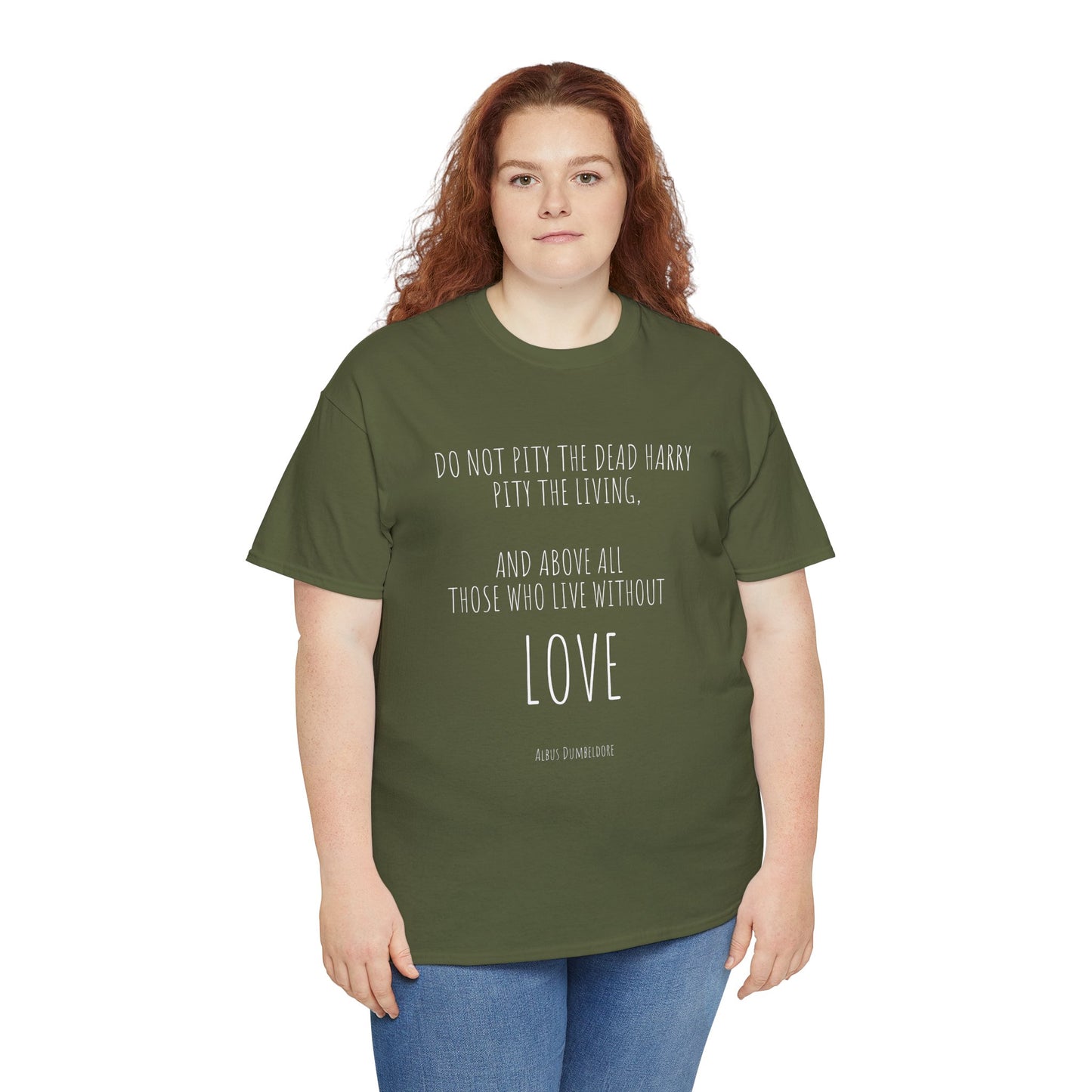 Harry Potter quote- Unisex Heavy Cotton Tee