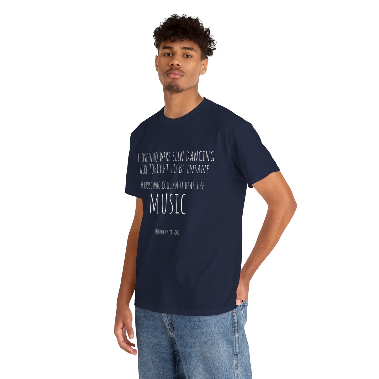 Those who were seen dancing - Unisex Heavy Cotton Tee