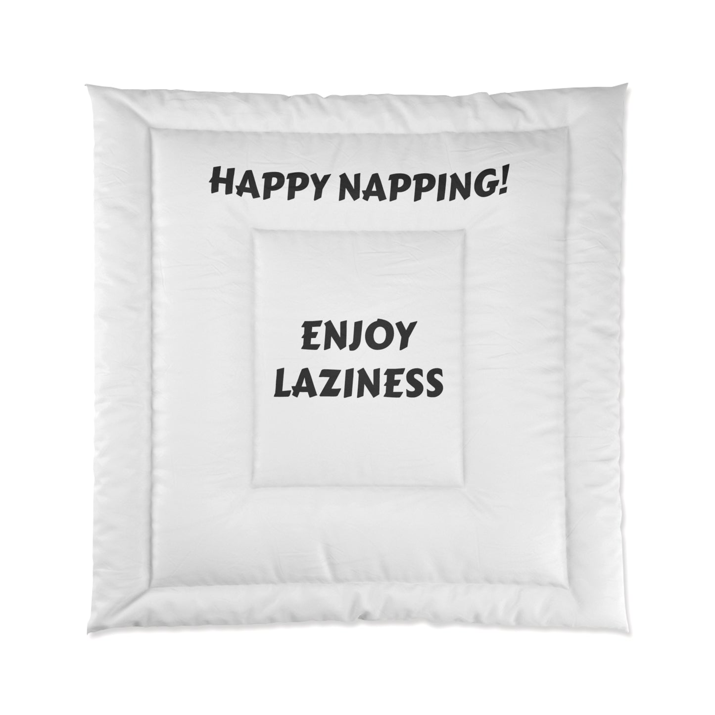 Happy napping! - White Comforteretzo