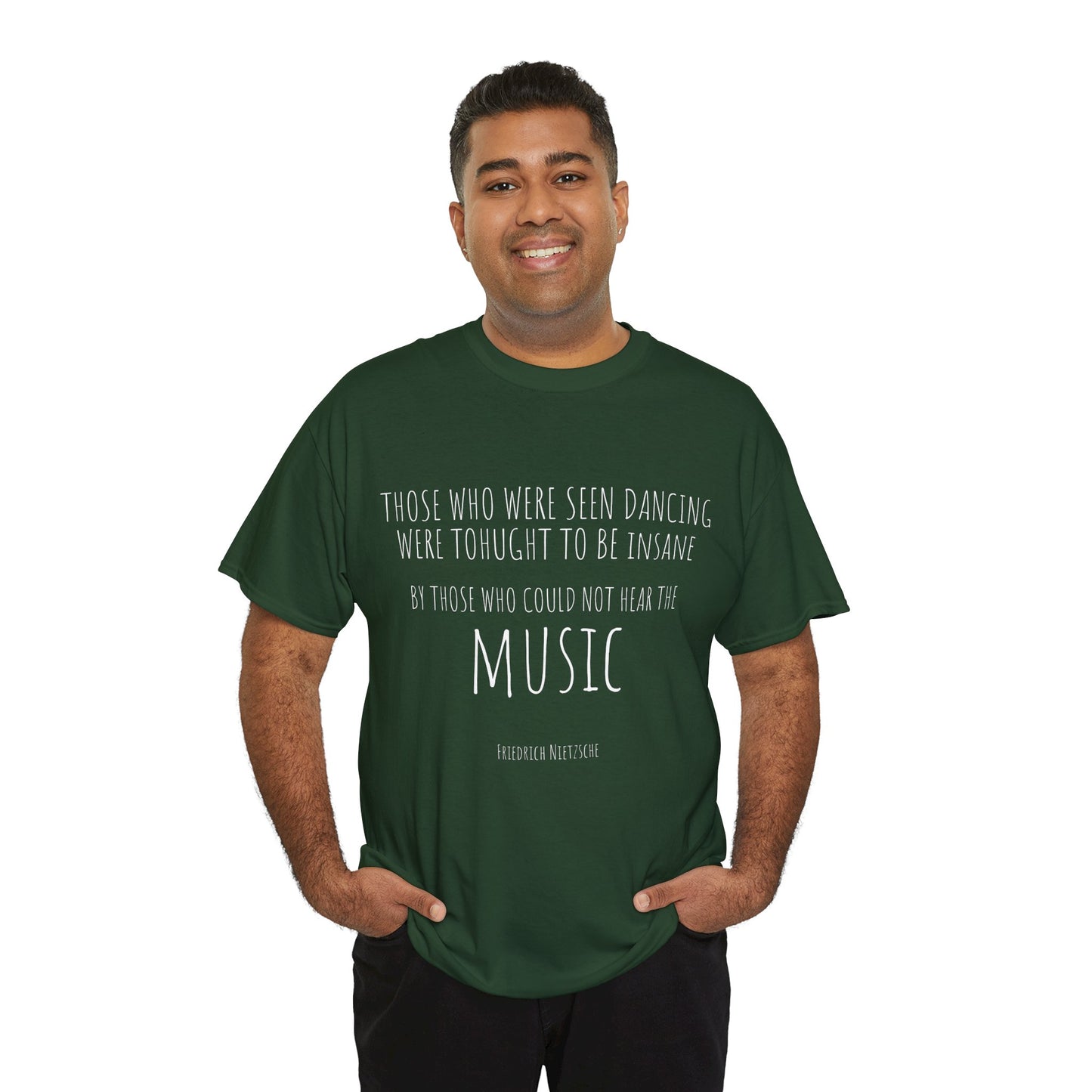 Those who were seen dancing - Unisex Heavy Cotton Tee