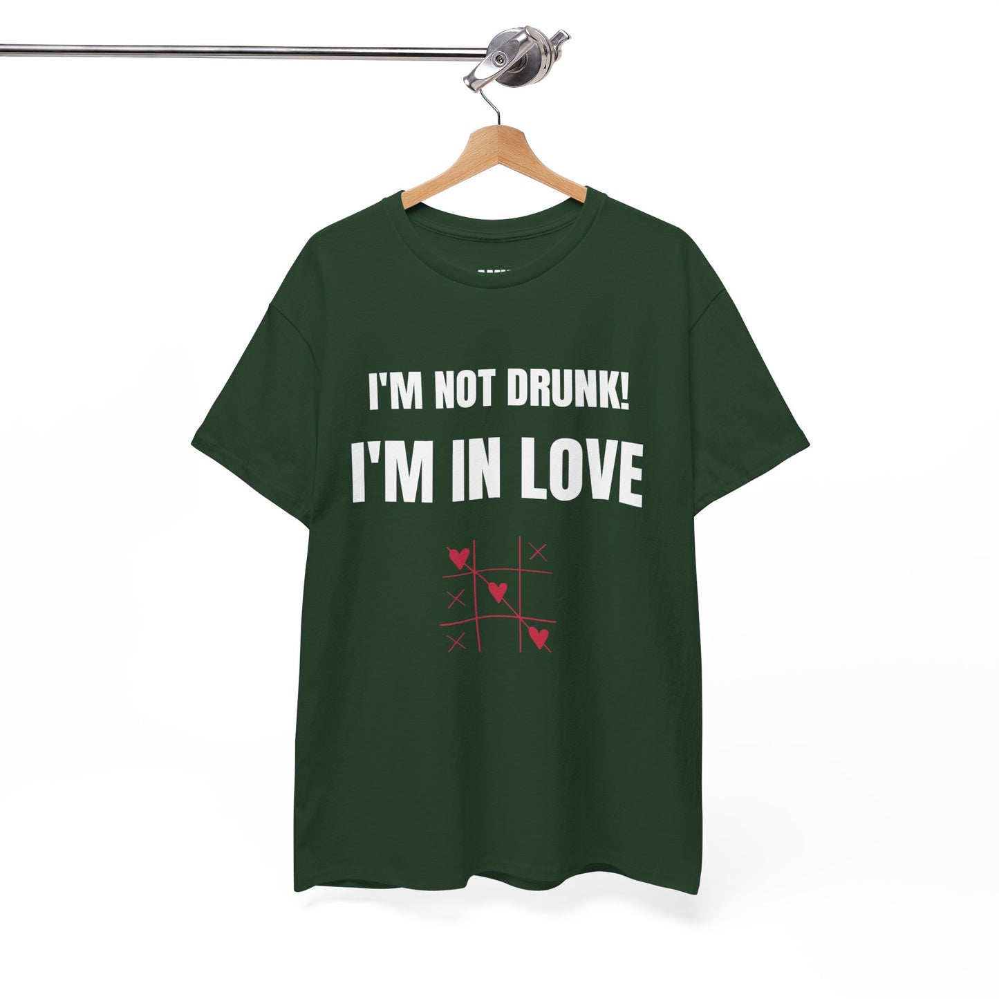 I'm not drunk, I'm in love! - Unisex Heavy Cotton Tee