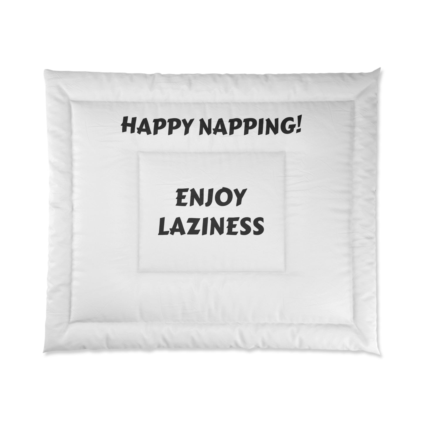 Happy napping! - White Comforteretzo