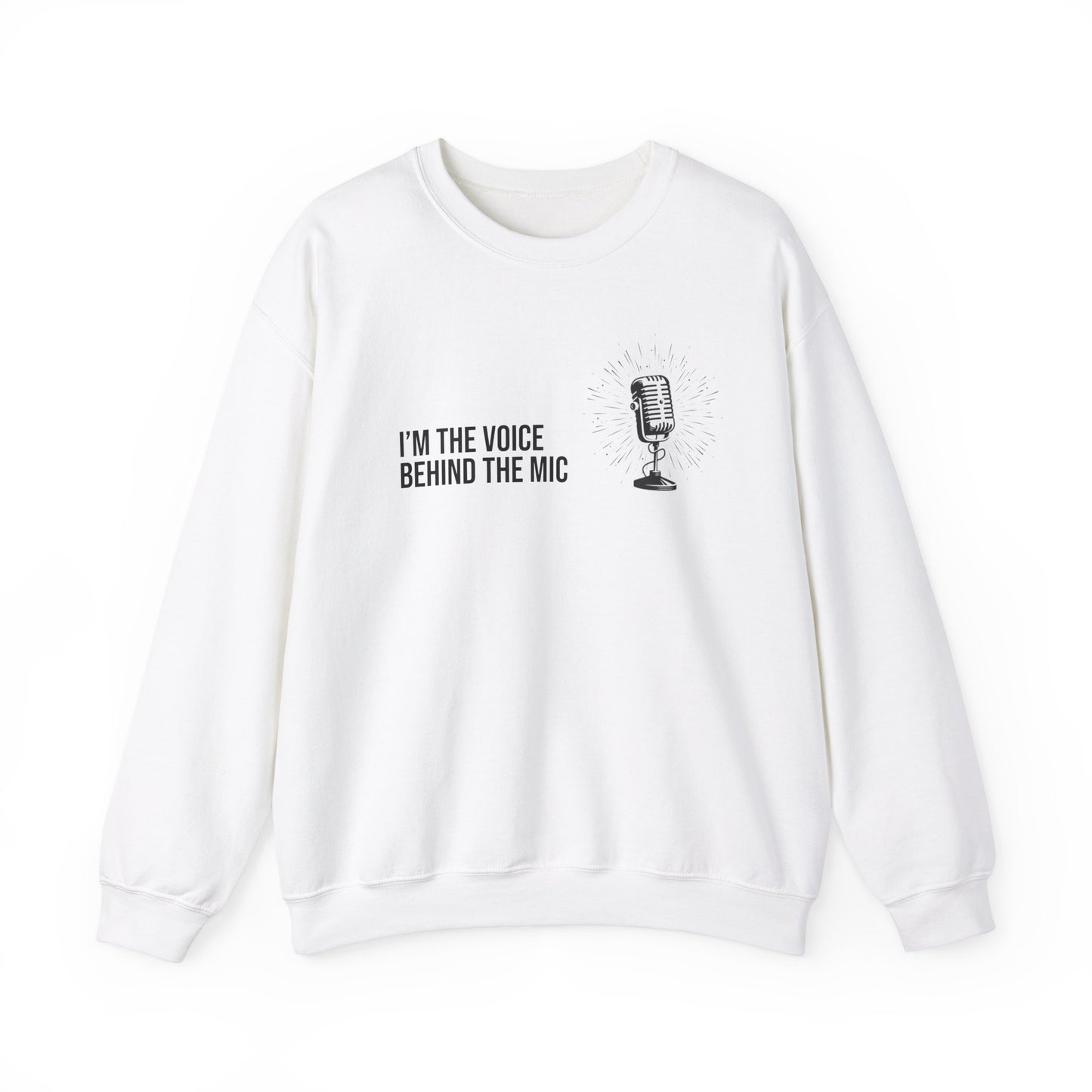 Retro Microphone Sweatshirt