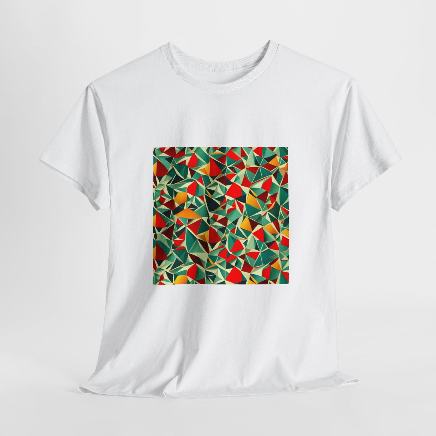 Colored mirror pattern - Unisex Heavy Cotton Tee