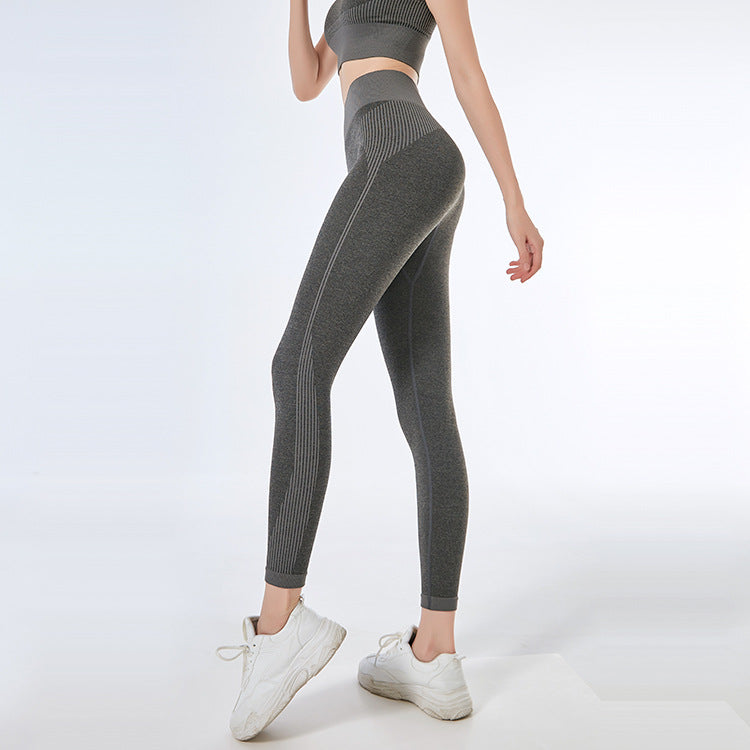 Project Run - Sports running peach leggings