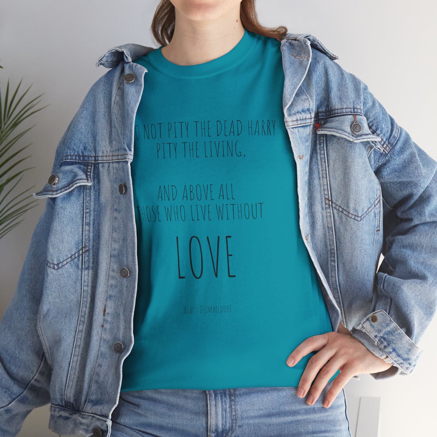 Harry Potter quote- Unisex Heavy Cotton Tee