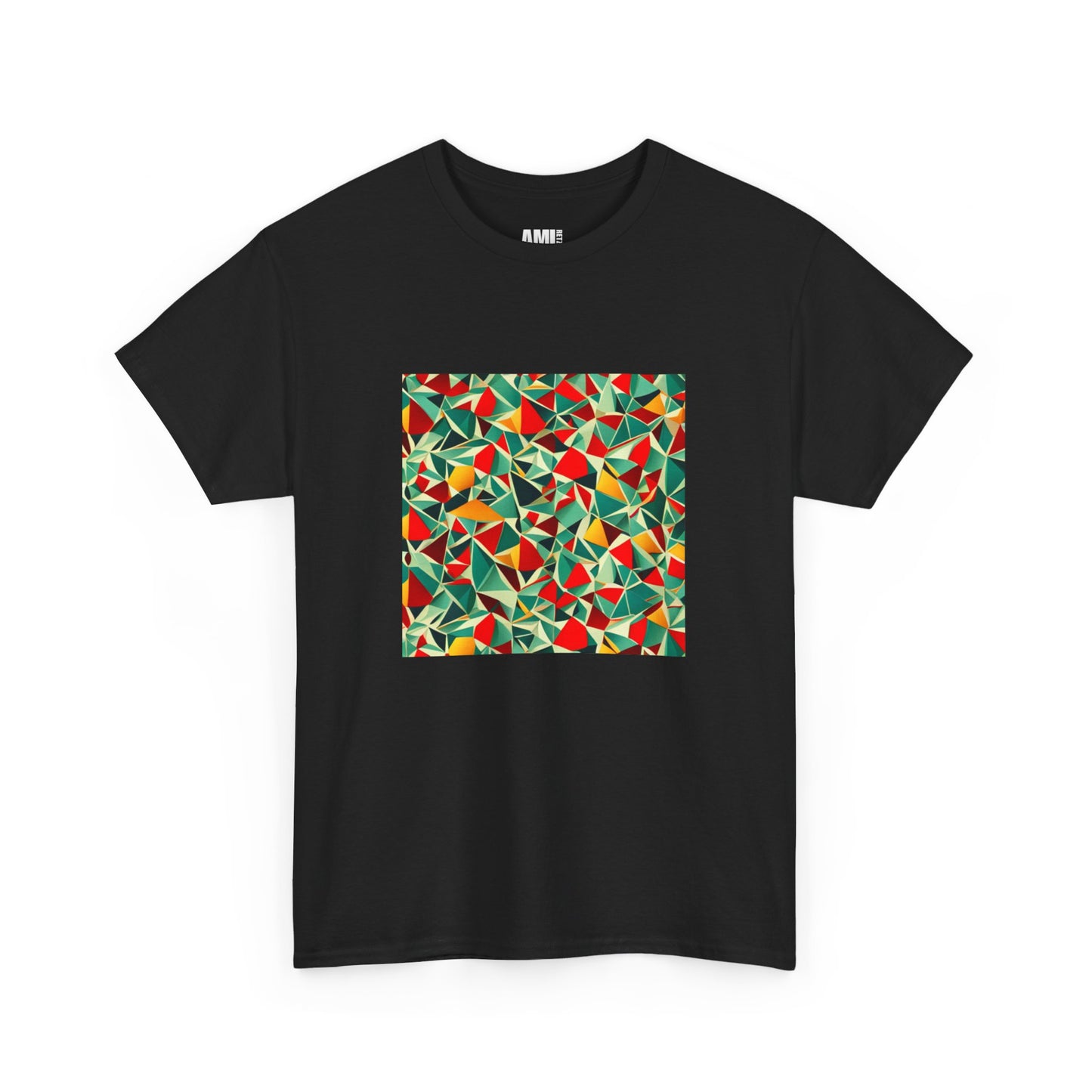 Colored mirror pattern - Unisex Heavy Cotton Tee