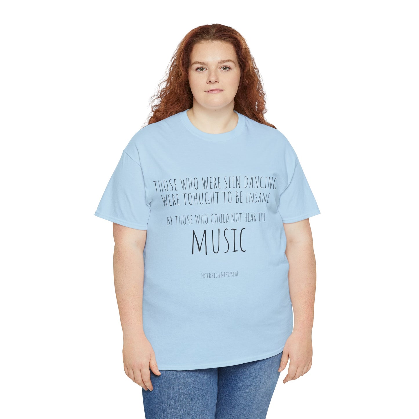 Those who were seen dancing - Unisex Heavy Cotton Tee