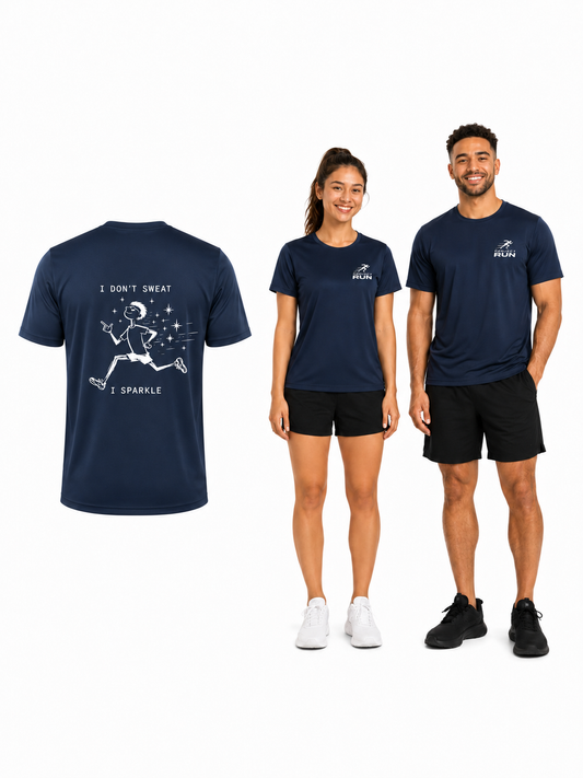 Project Run - I Don’t Sweat, I Sparkle - Performance T-Shirt