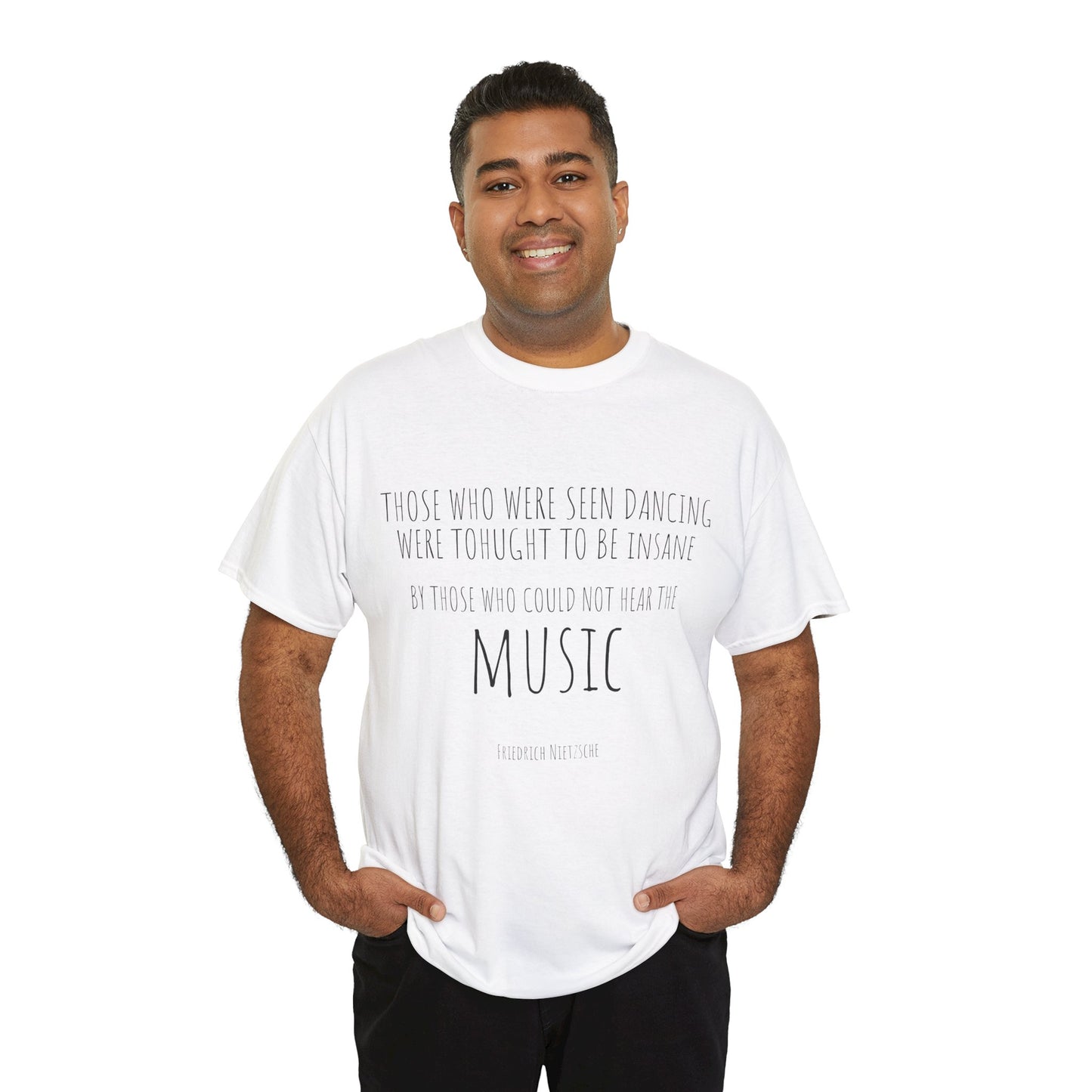 Those who were seen dancing - Unisex Heavy Cotton Tee