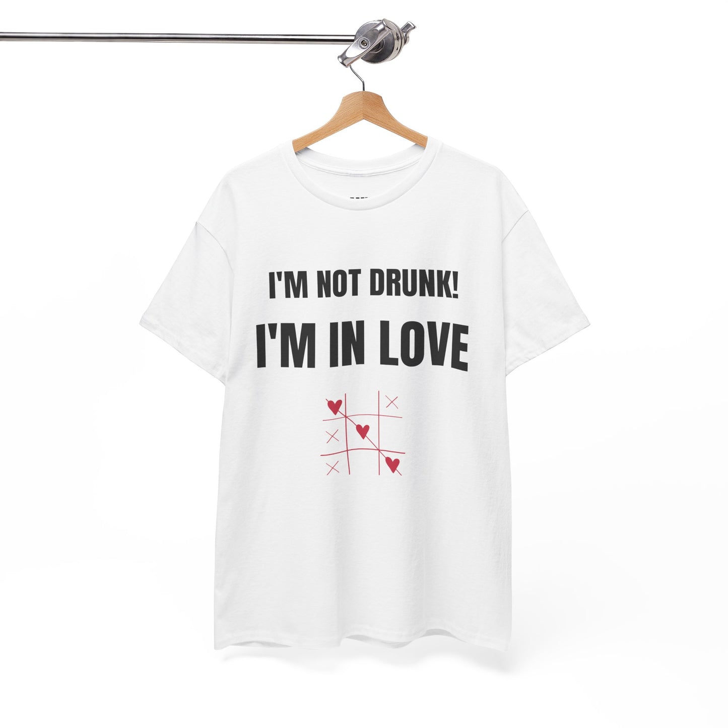 I'm not drunk, I'm in love! - Unisex Heavy Cotton Tee