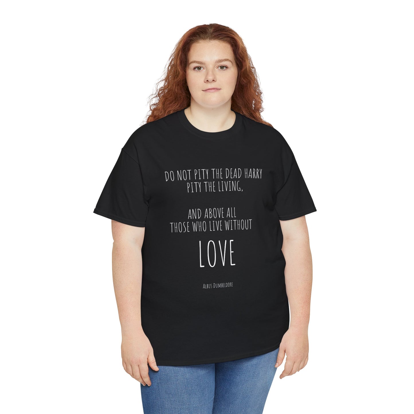 Harry Potter quote- Unisex Heavy Cotton Tee