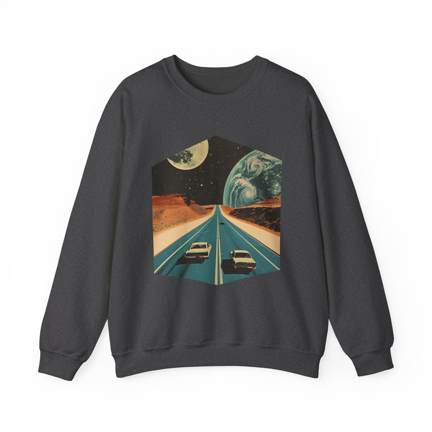 Vintage Space Highway Sweatshirt