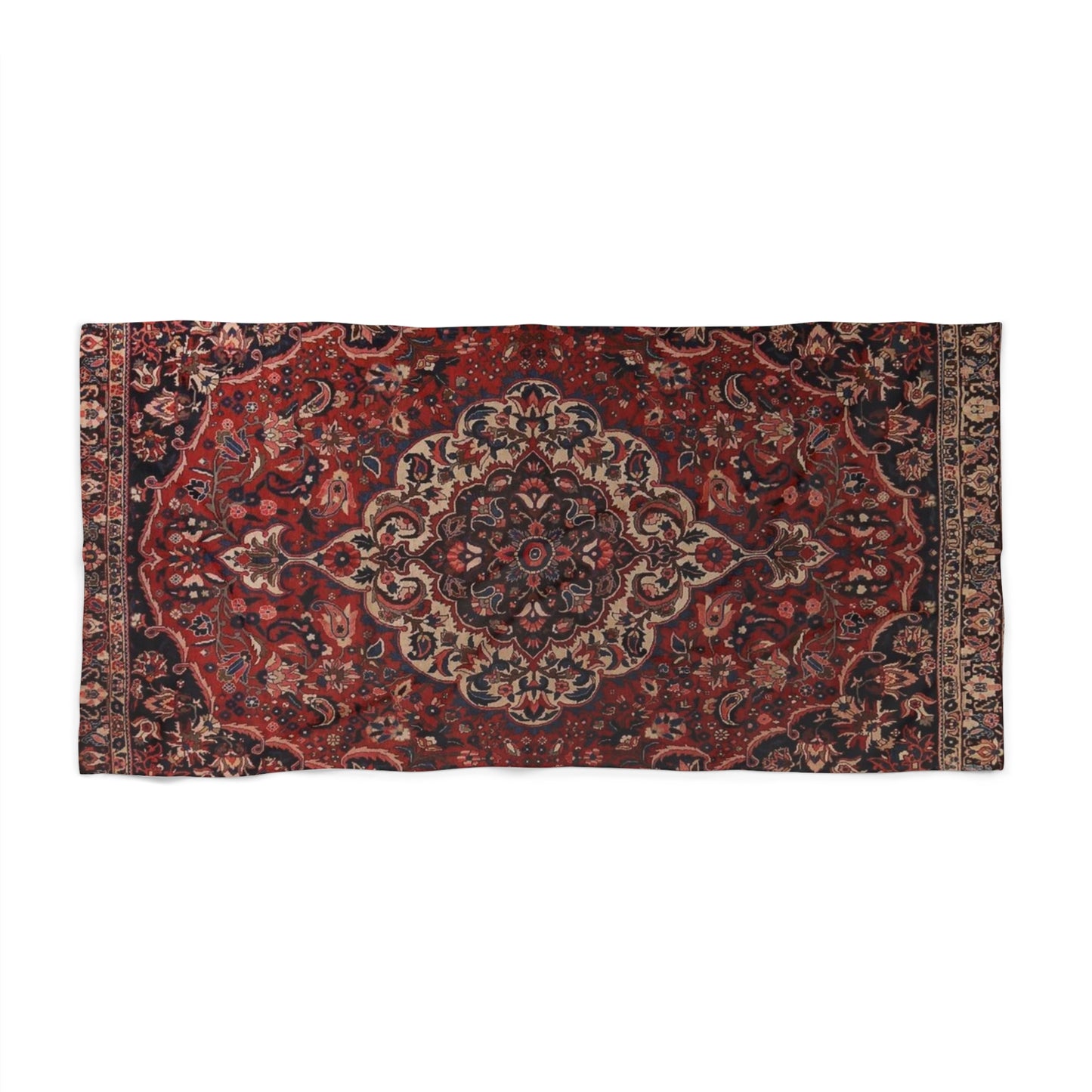 Beach Towel - Persian Carpet Design