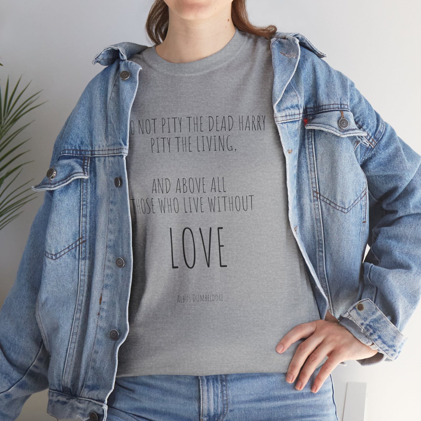 Harry Potter quote- Unisex Heavy Cotton Tee