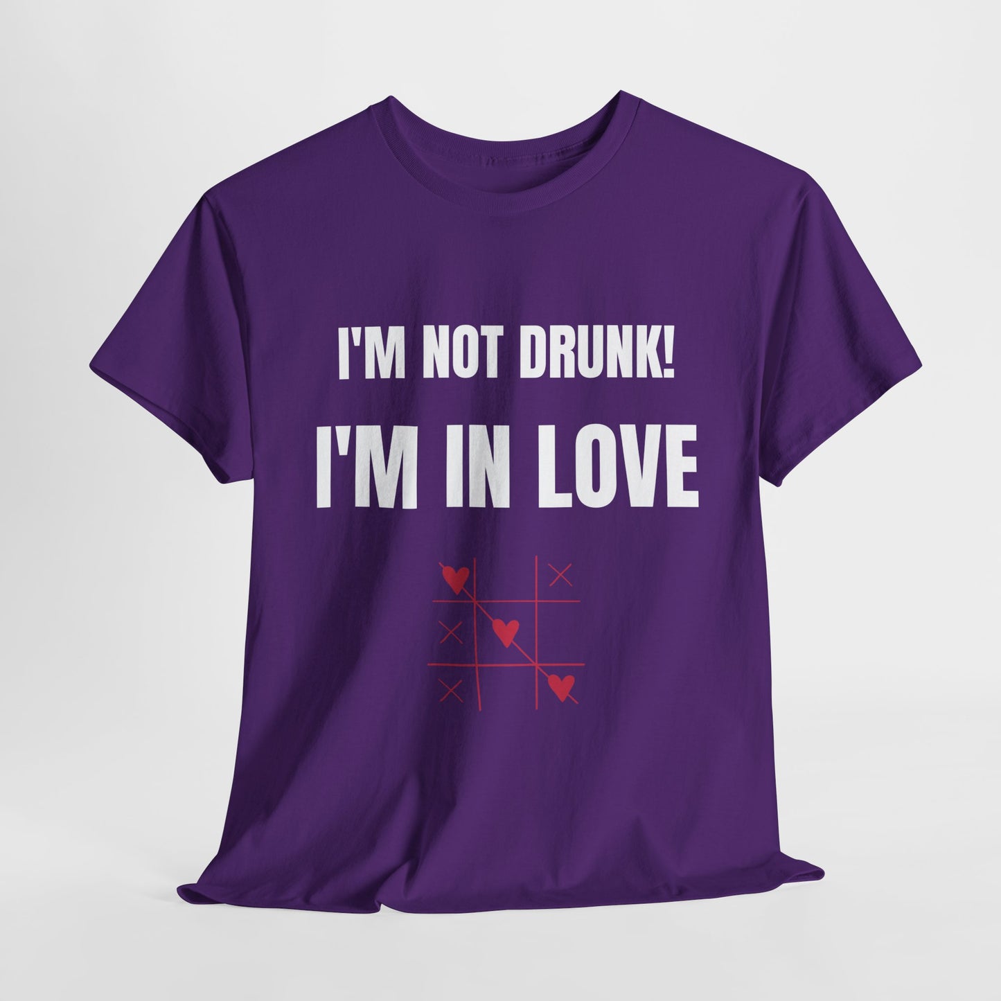 I'm not drunk, I'm in love! - Unisex Heavy Cotton Tee